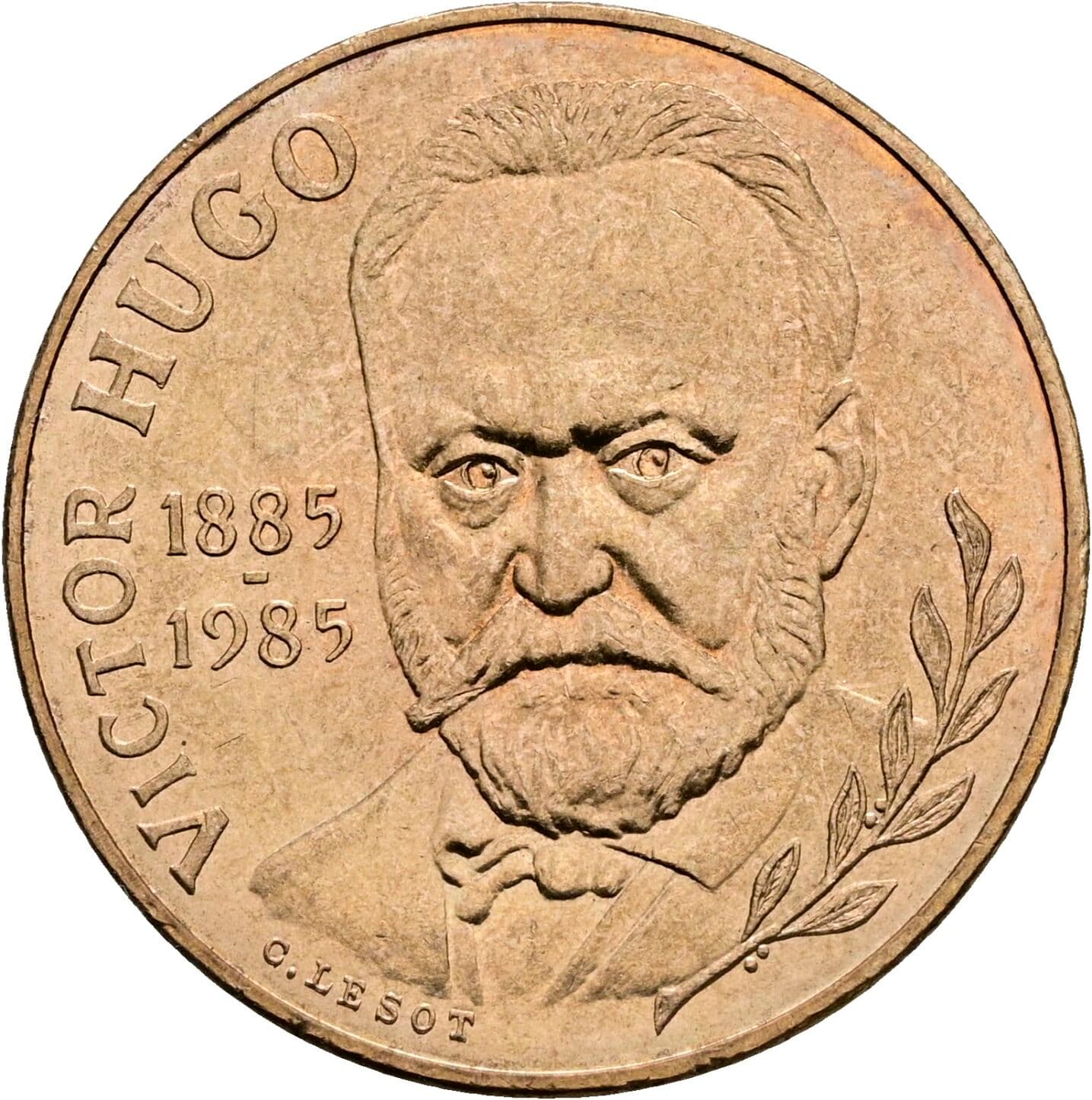 10 Francs 1985 – Vorderseite