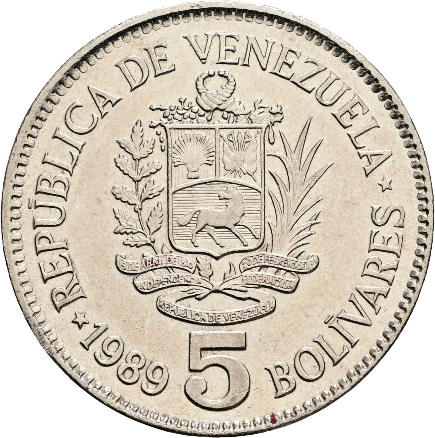 5 Bolivares