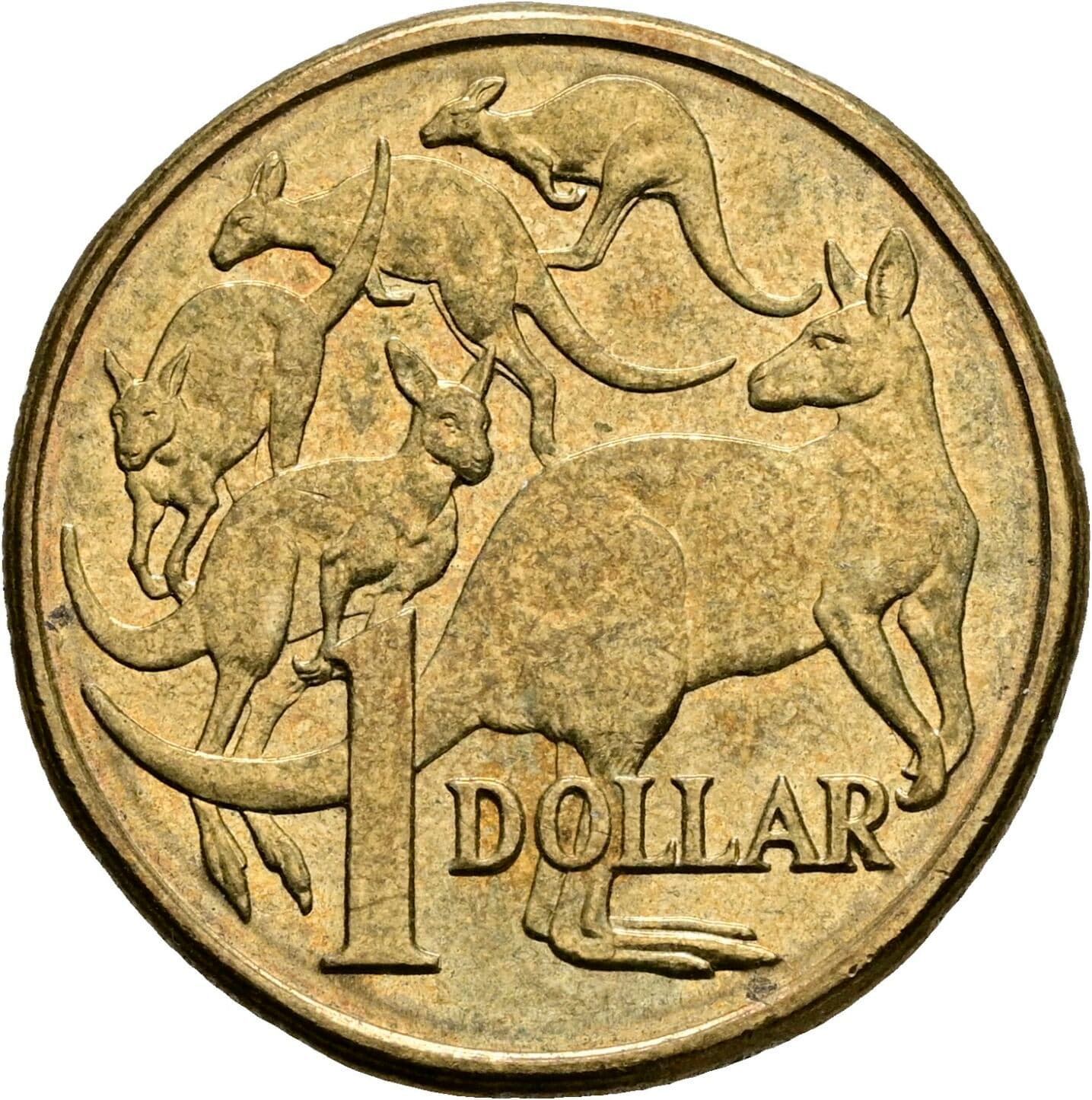 1 Dollar Elisabeth II. 1952-2022 1985 – Rückseite