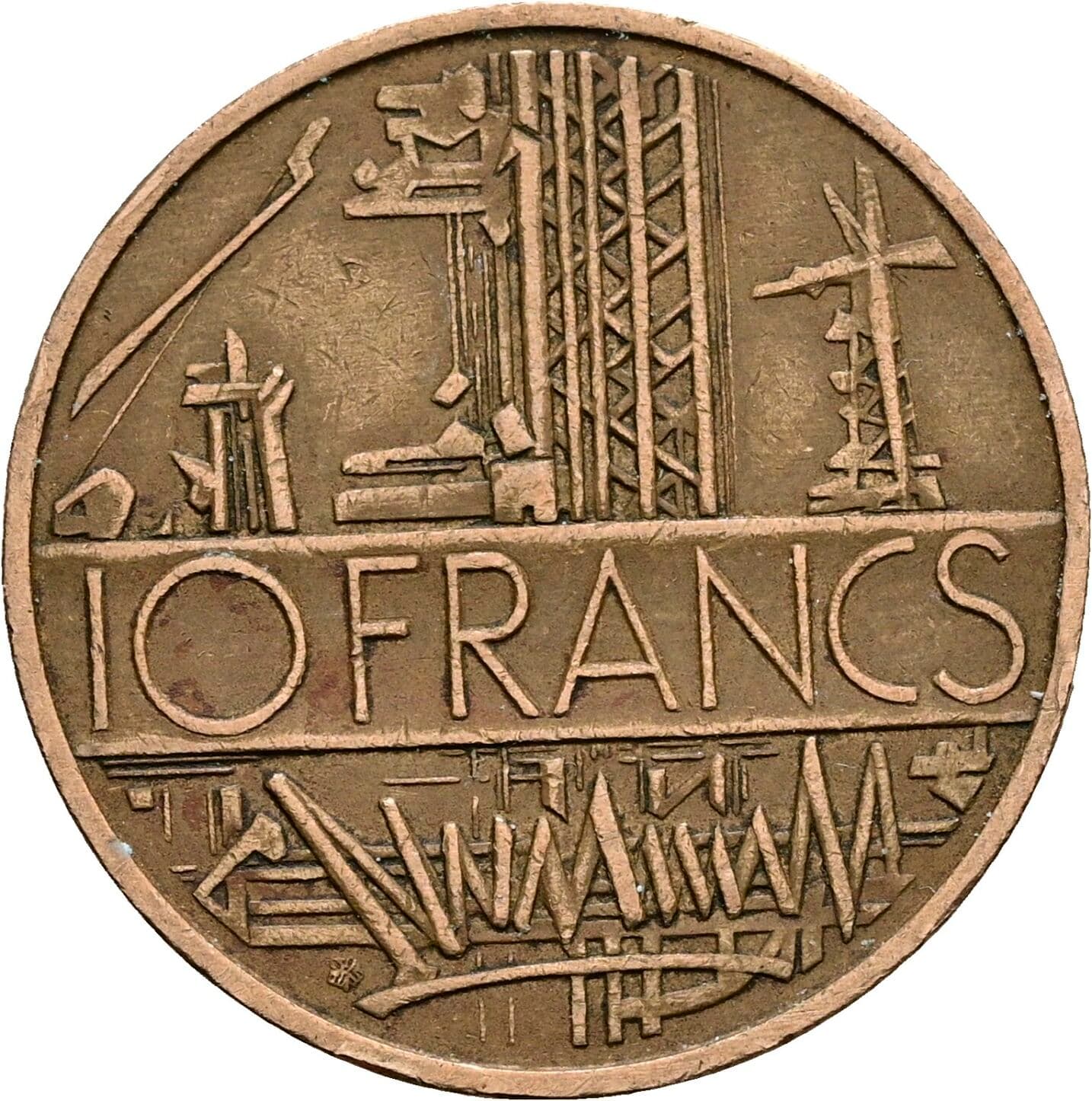 10 Francs 1978 – Vorderseite