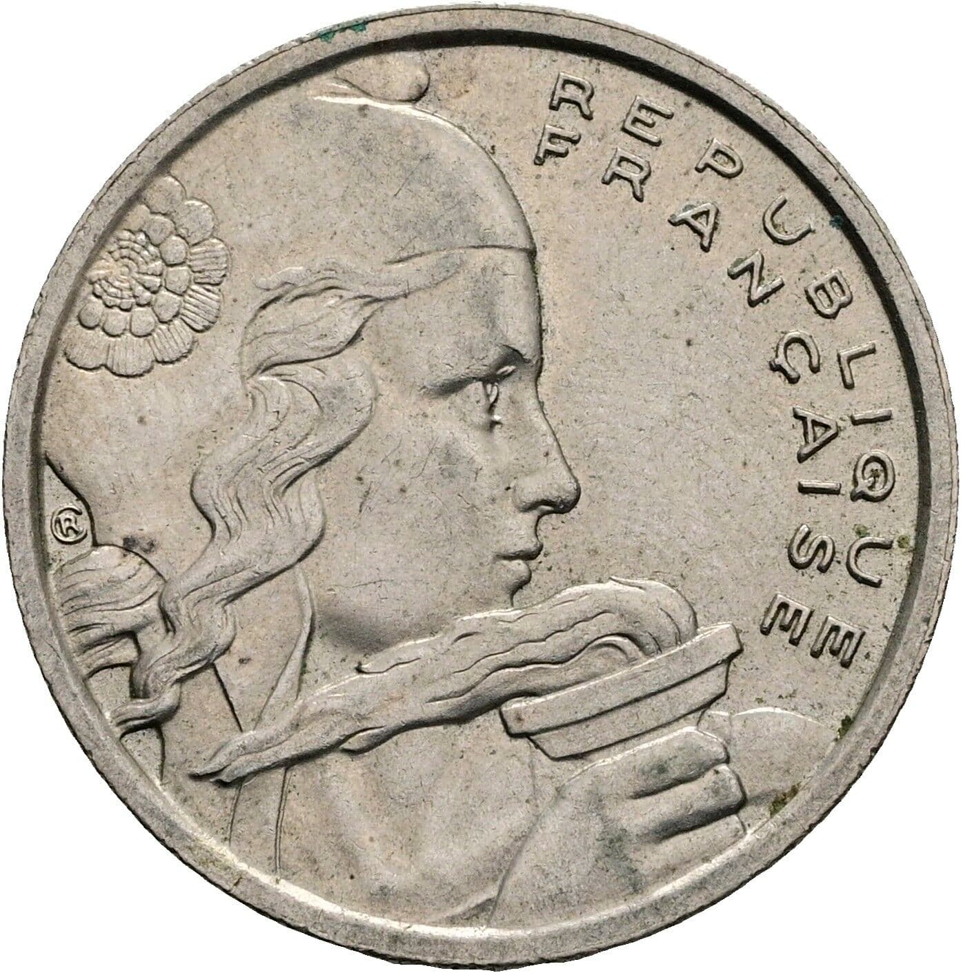 100 Francs 1956 B – Vorderseite