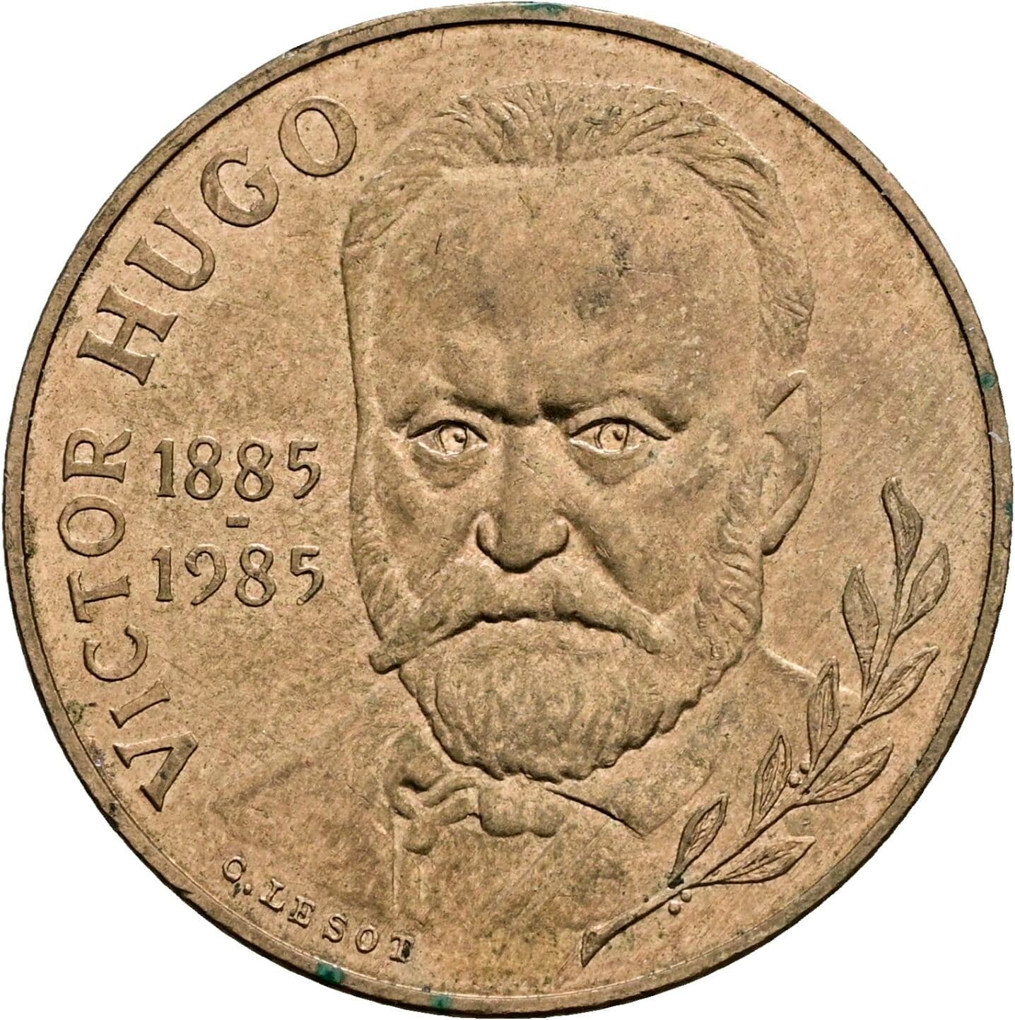 10 Francs 1985 – Vorderseite