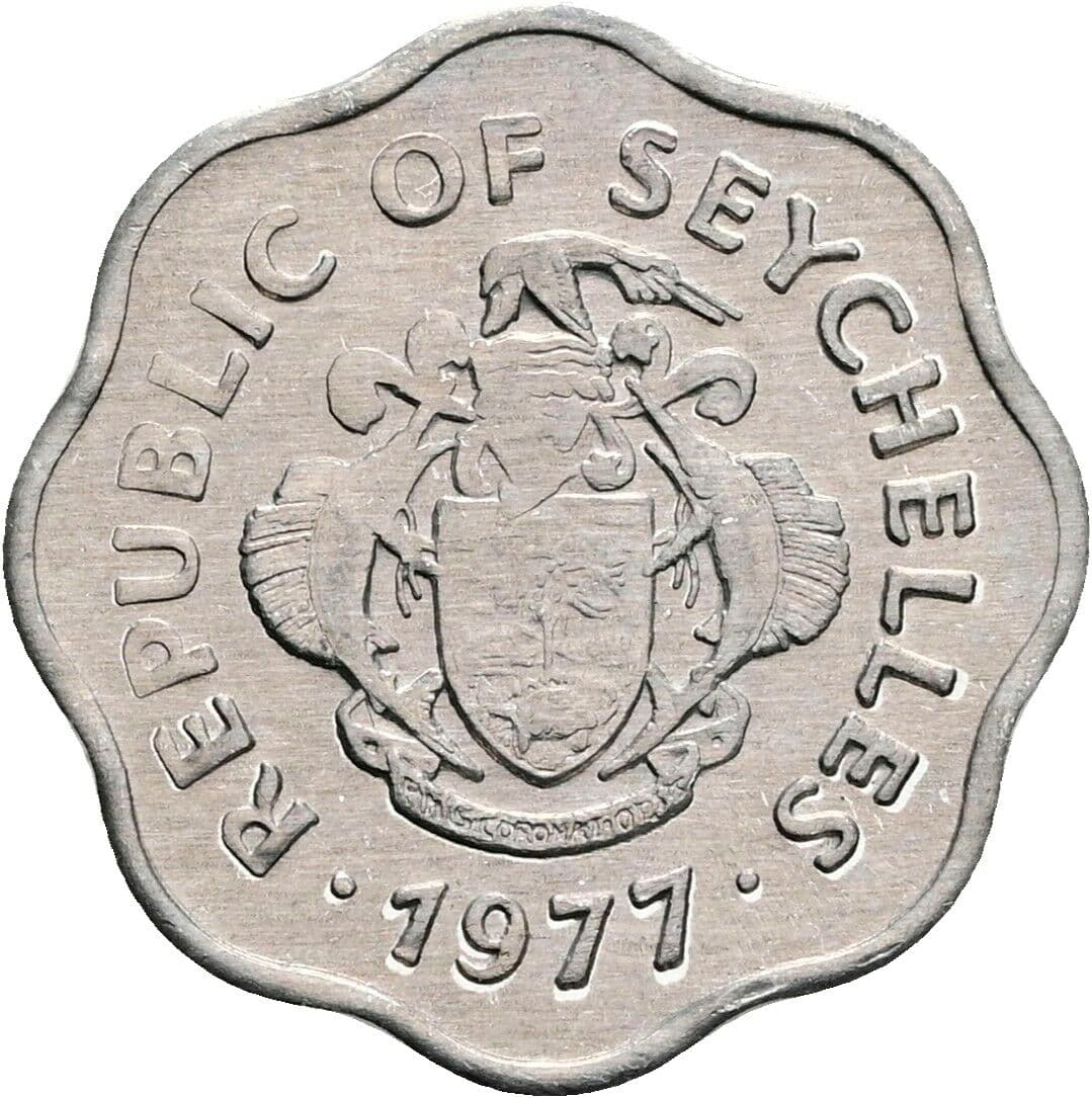 5 Cents 1977 – Rückseite