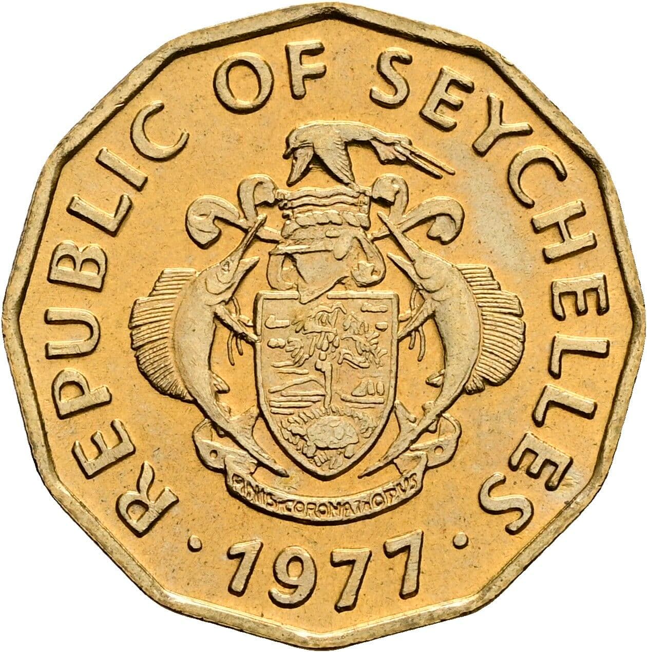 10 Cents 1977 – Rückseite