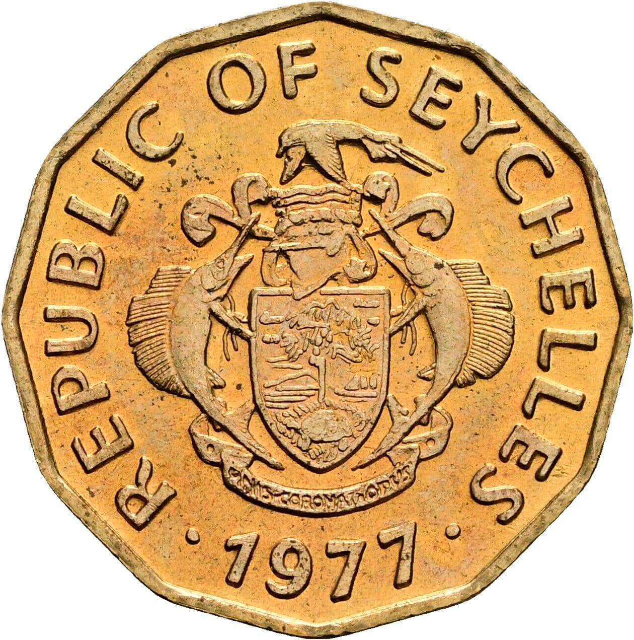 10 Cents 1977 – Rückseite