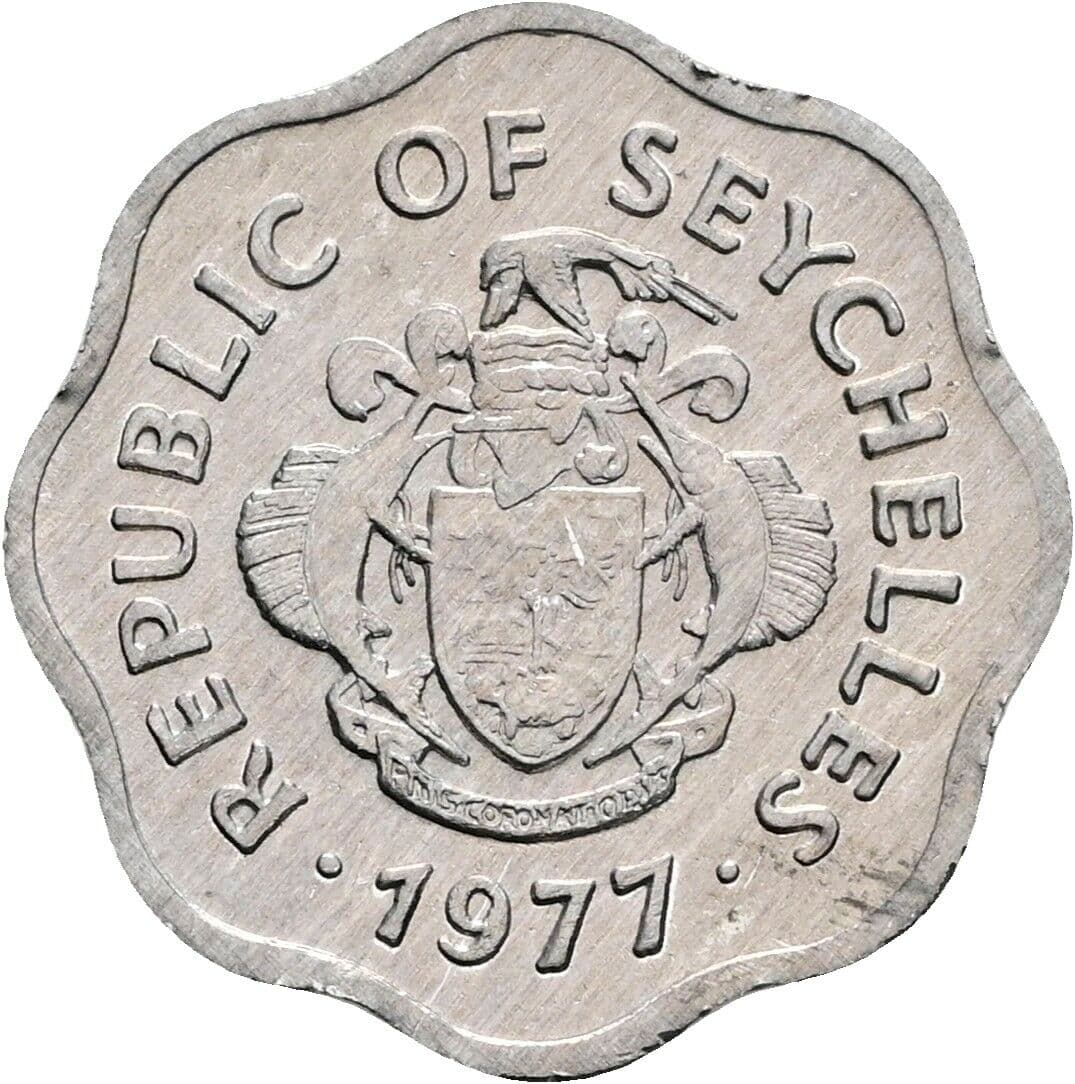 5 Cents 1977 – Rückseite