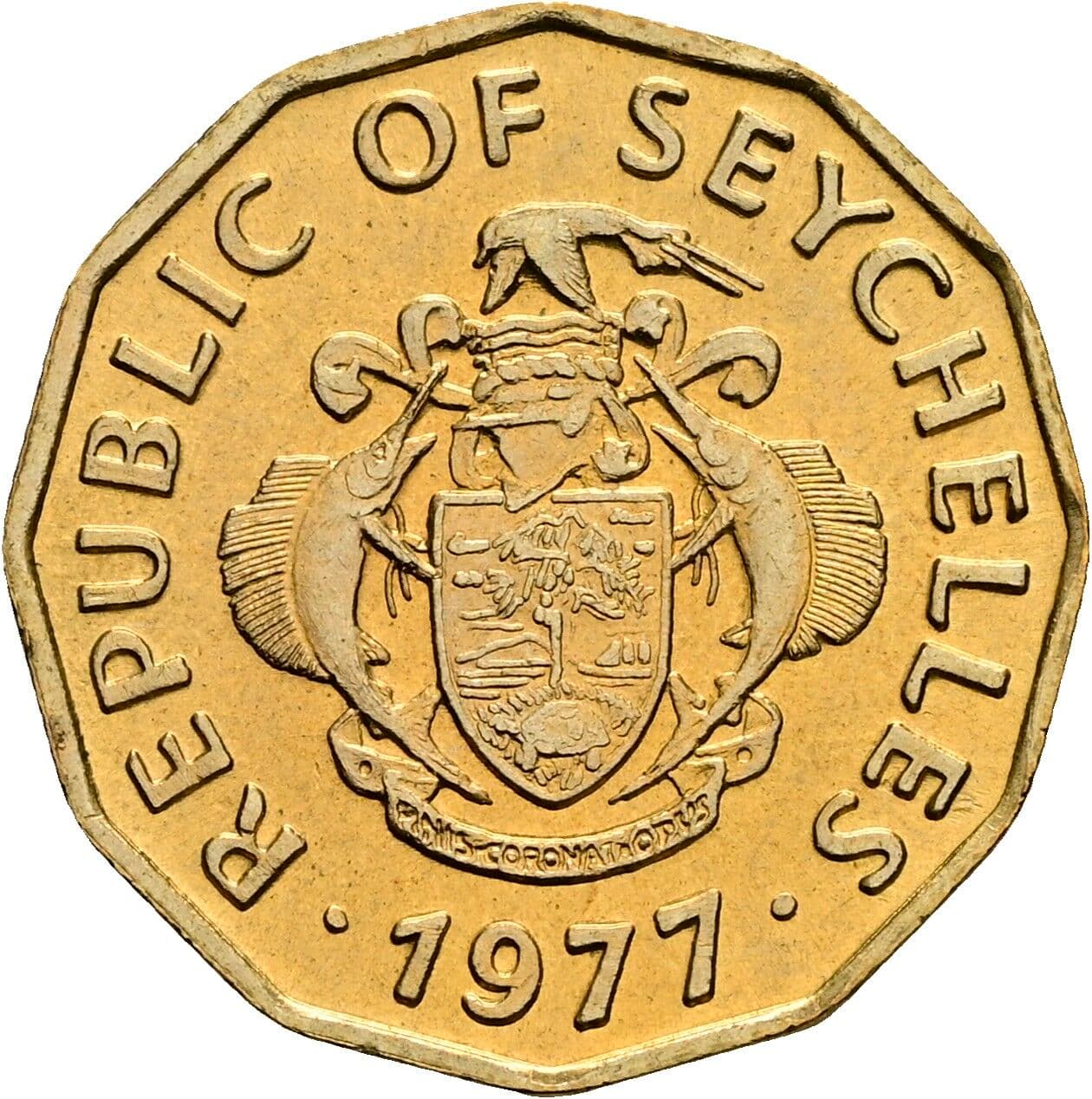10 Cents 1977 – Rückseite