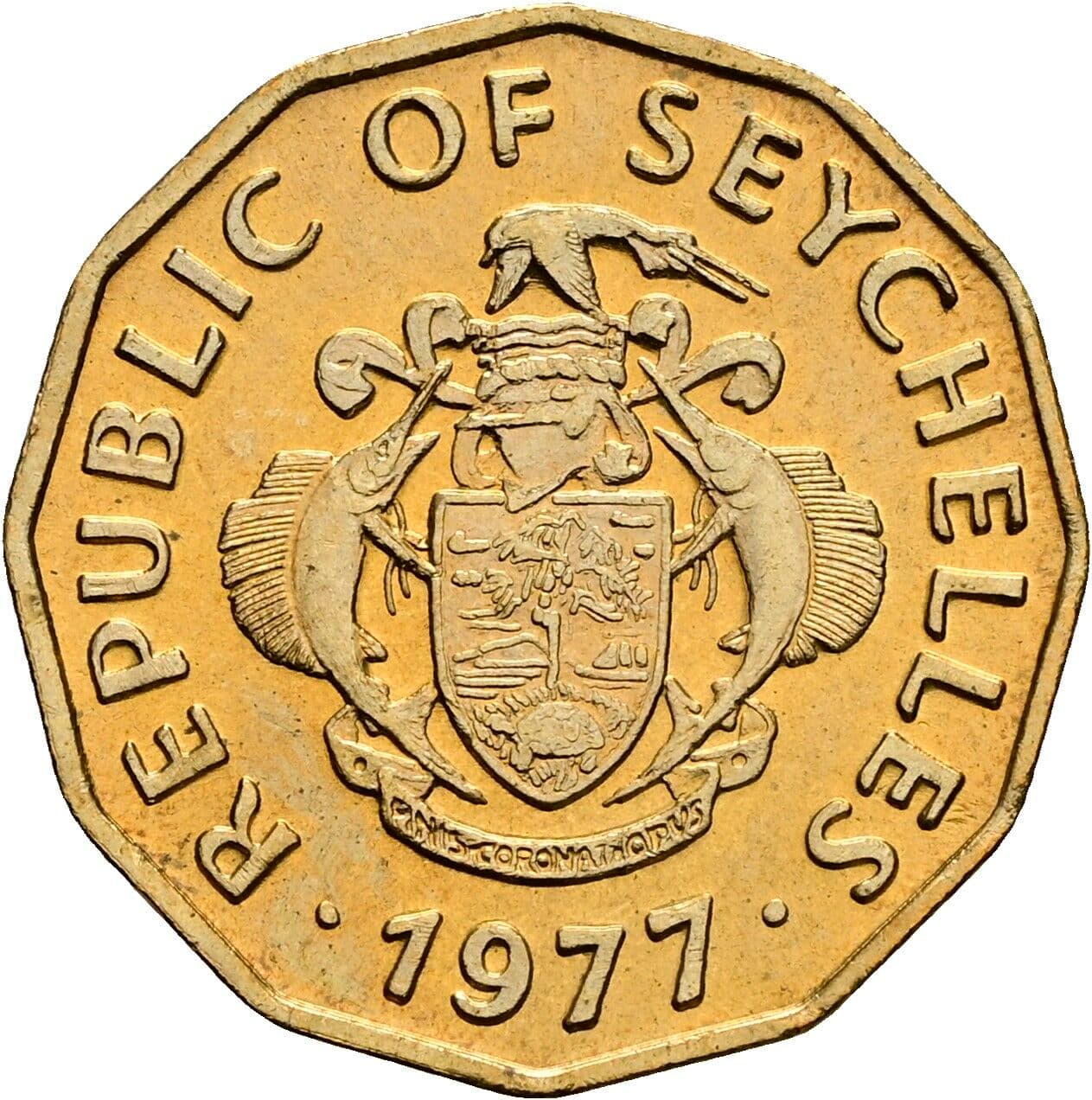 10 Cents 1977 – Rückseite