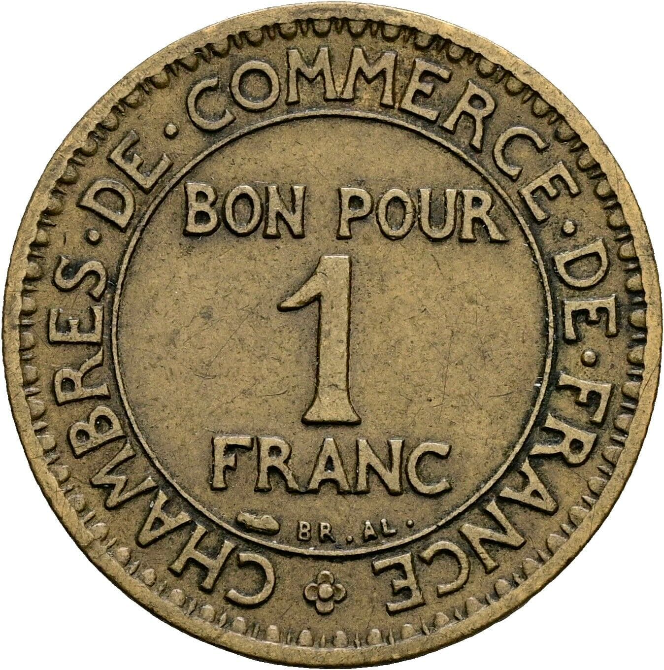 1 Franc 1923 – Vorderseite
