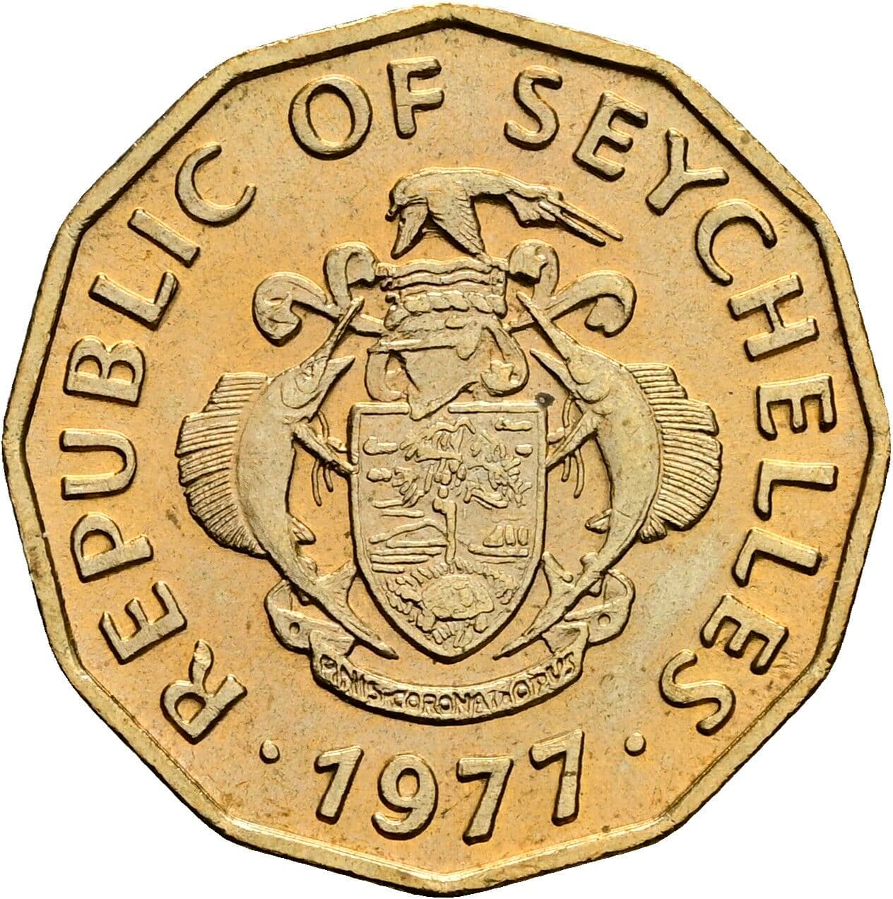 10 Cents 1977 – Rückseite