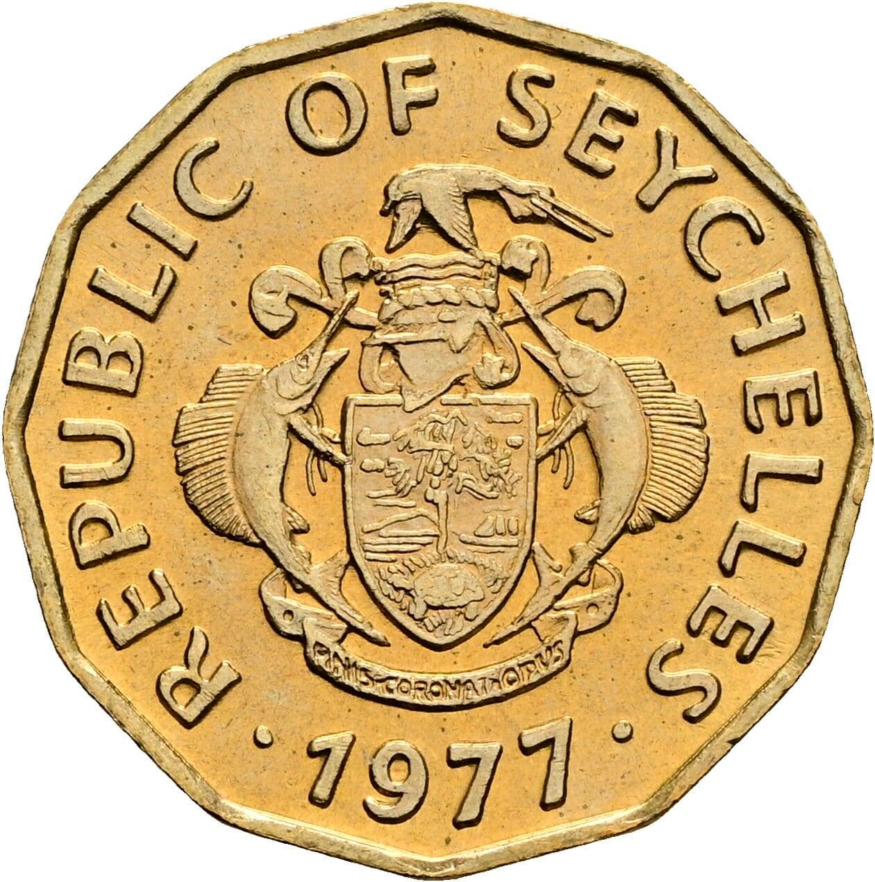 10 Cents 1977 – Rückseite
