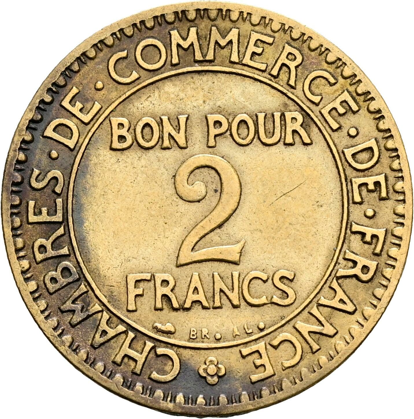 2 Francs 1926 – Vorderseite