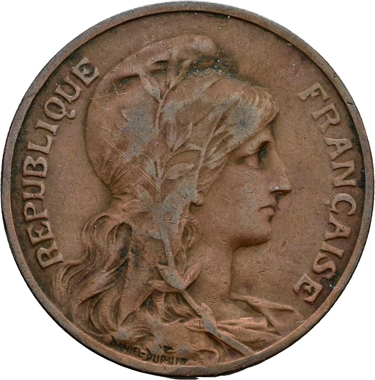 10 Centimes 1913 – Vorderseite