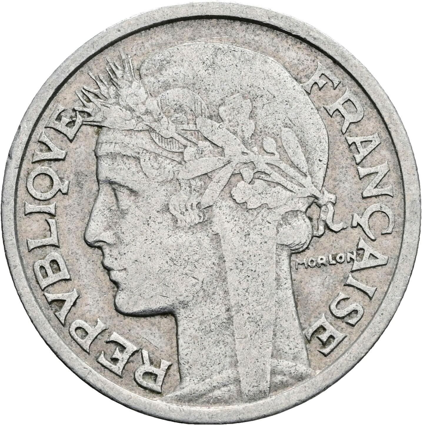 2 Francs 1950 B – Vorderseite