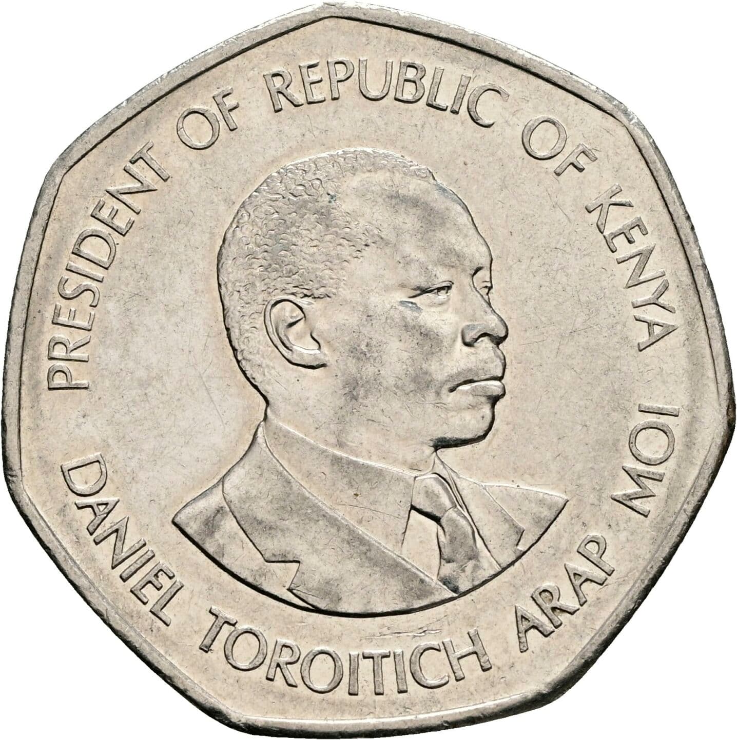 5 Shillings 1994 – Vorderseite