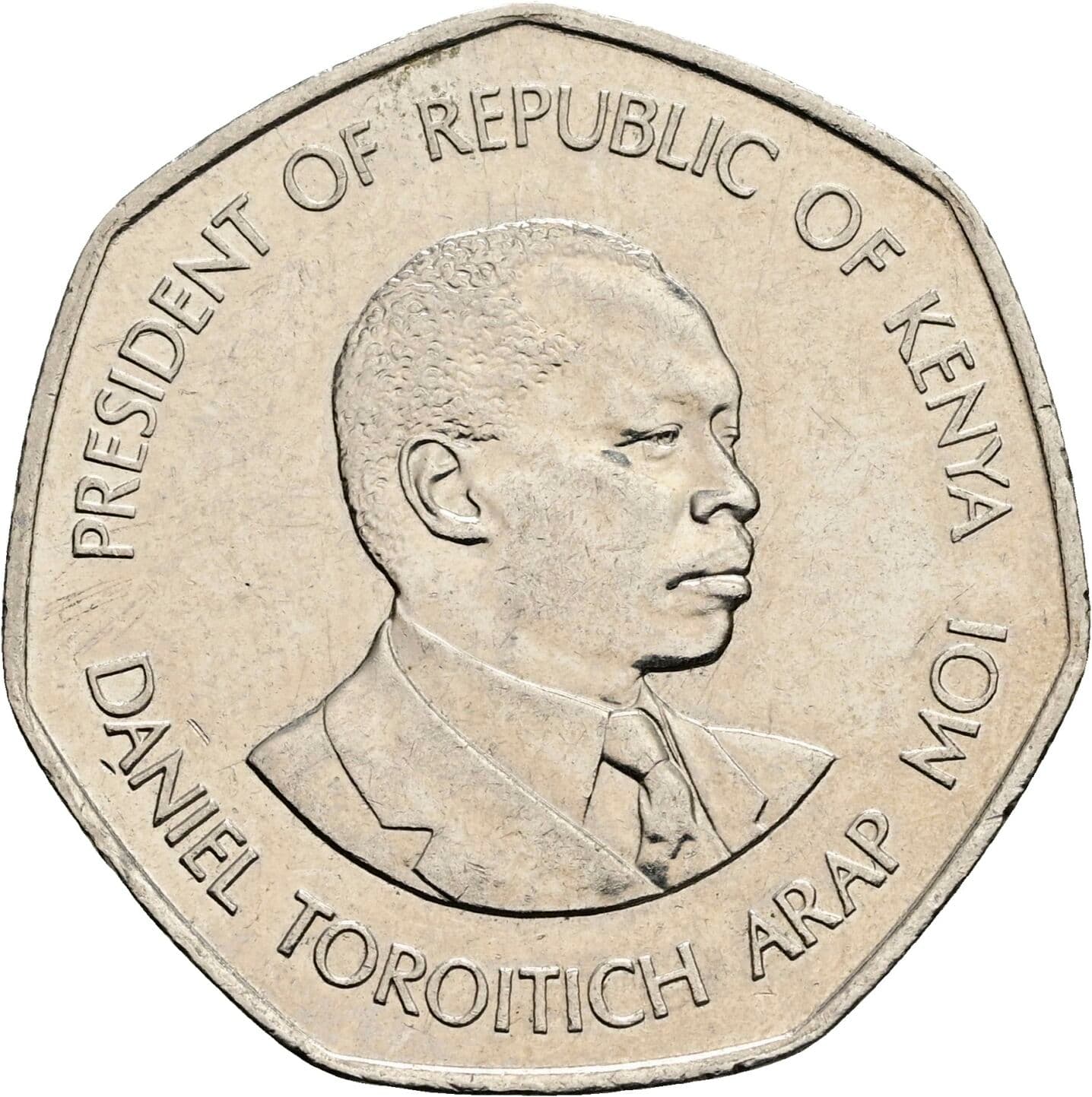 5 Shillings 1994 – Vorderseite