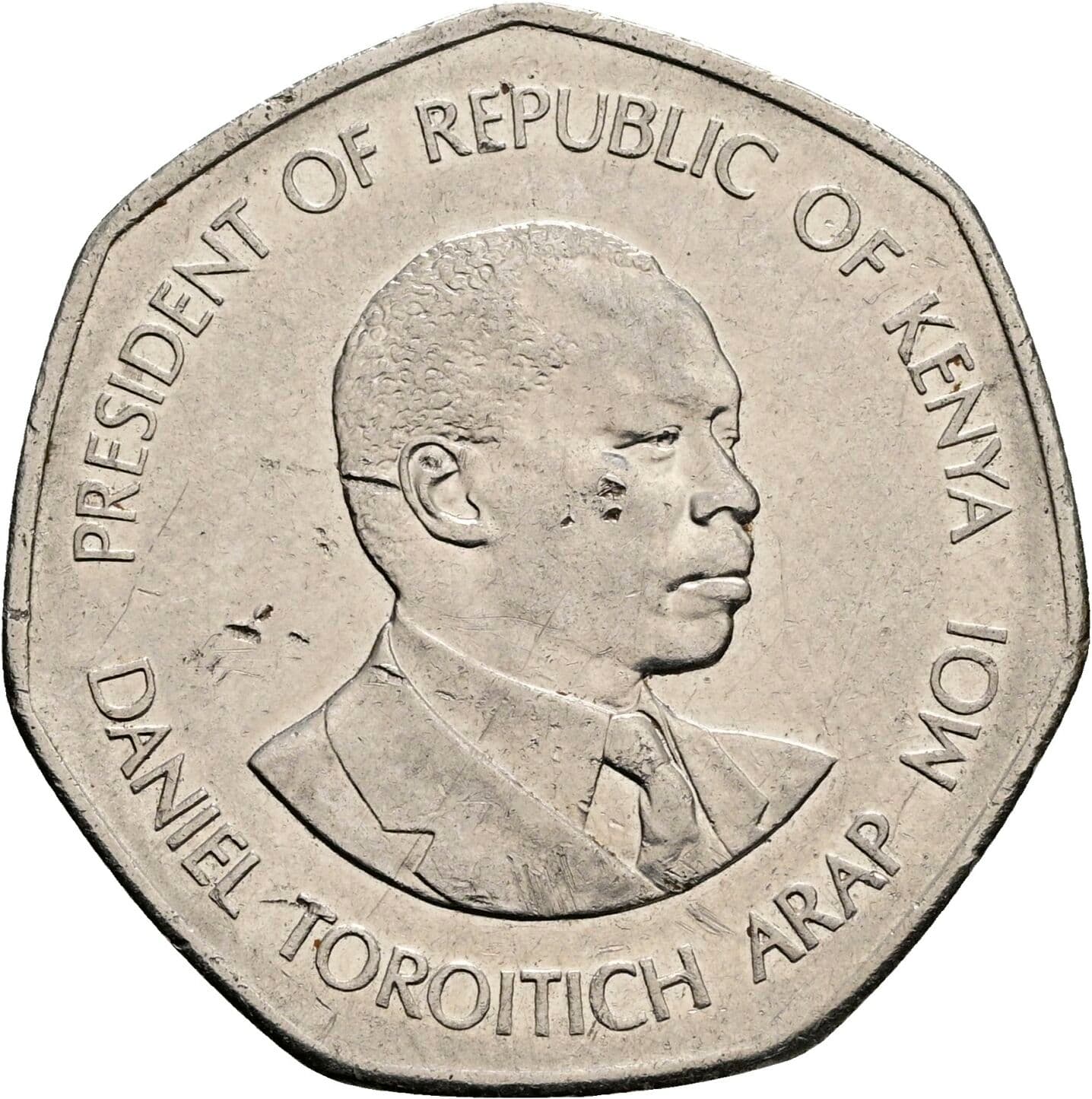 5 Shillings 1994 – Vorderseite