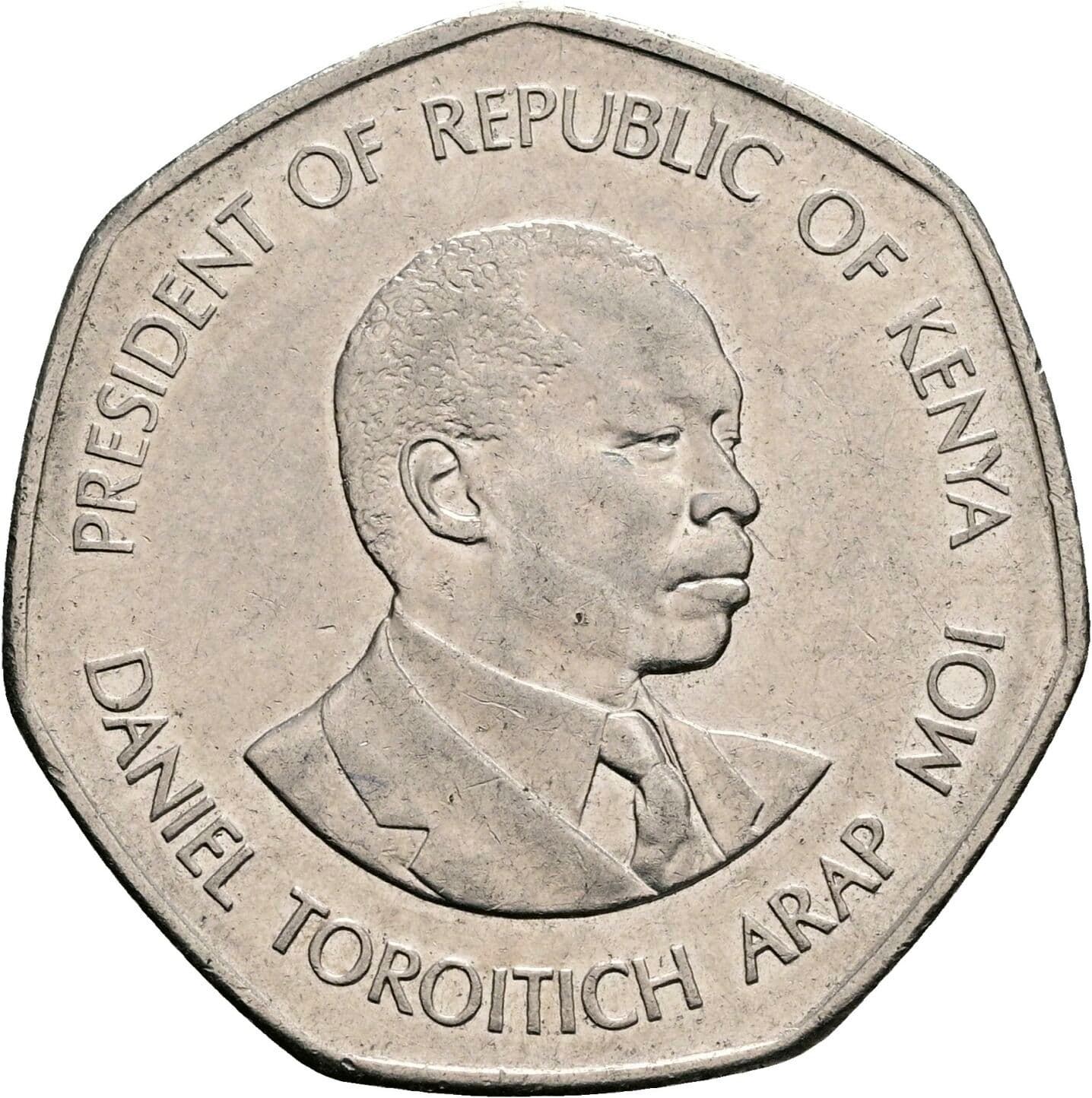 5 Shillings 1994 – Vorderseite