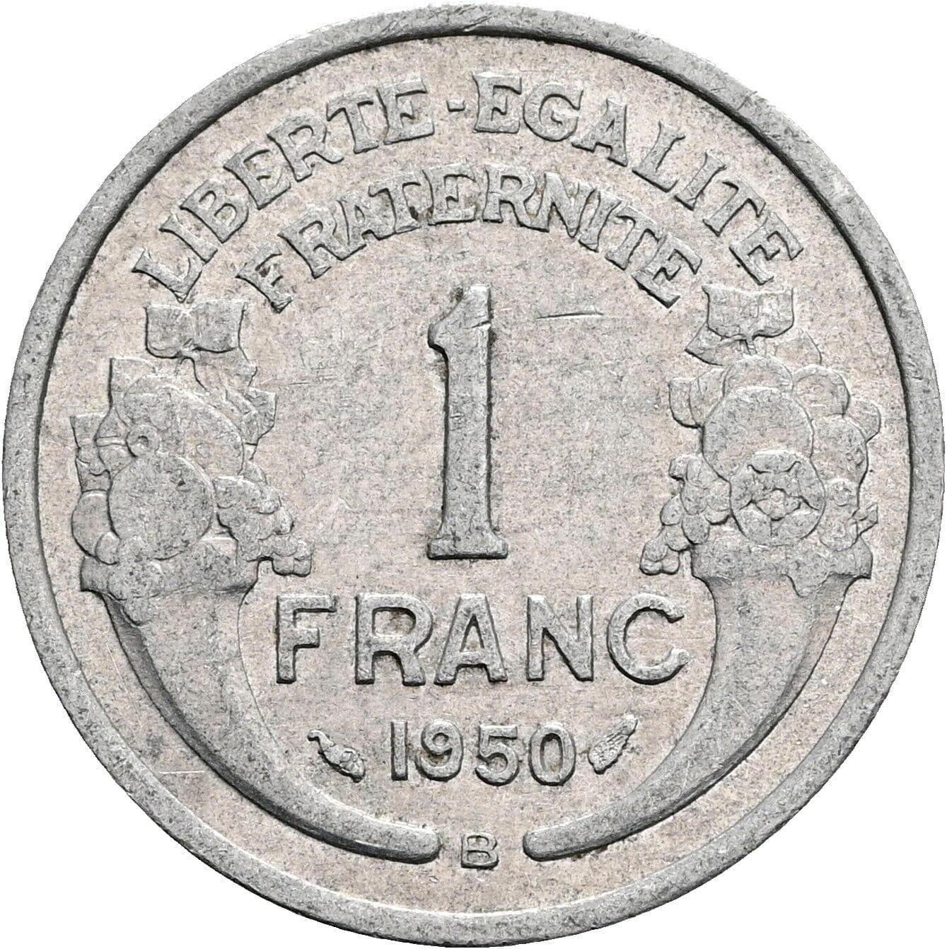 1 Franc 1950 B – Vorderseite