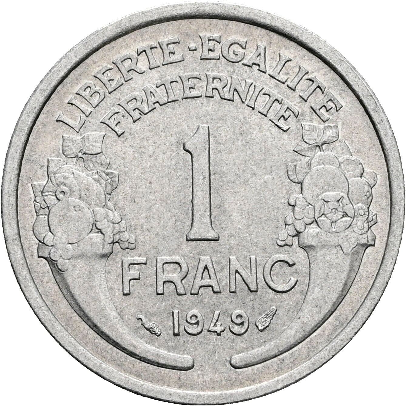 1 Franc 1949 – Vorderseite