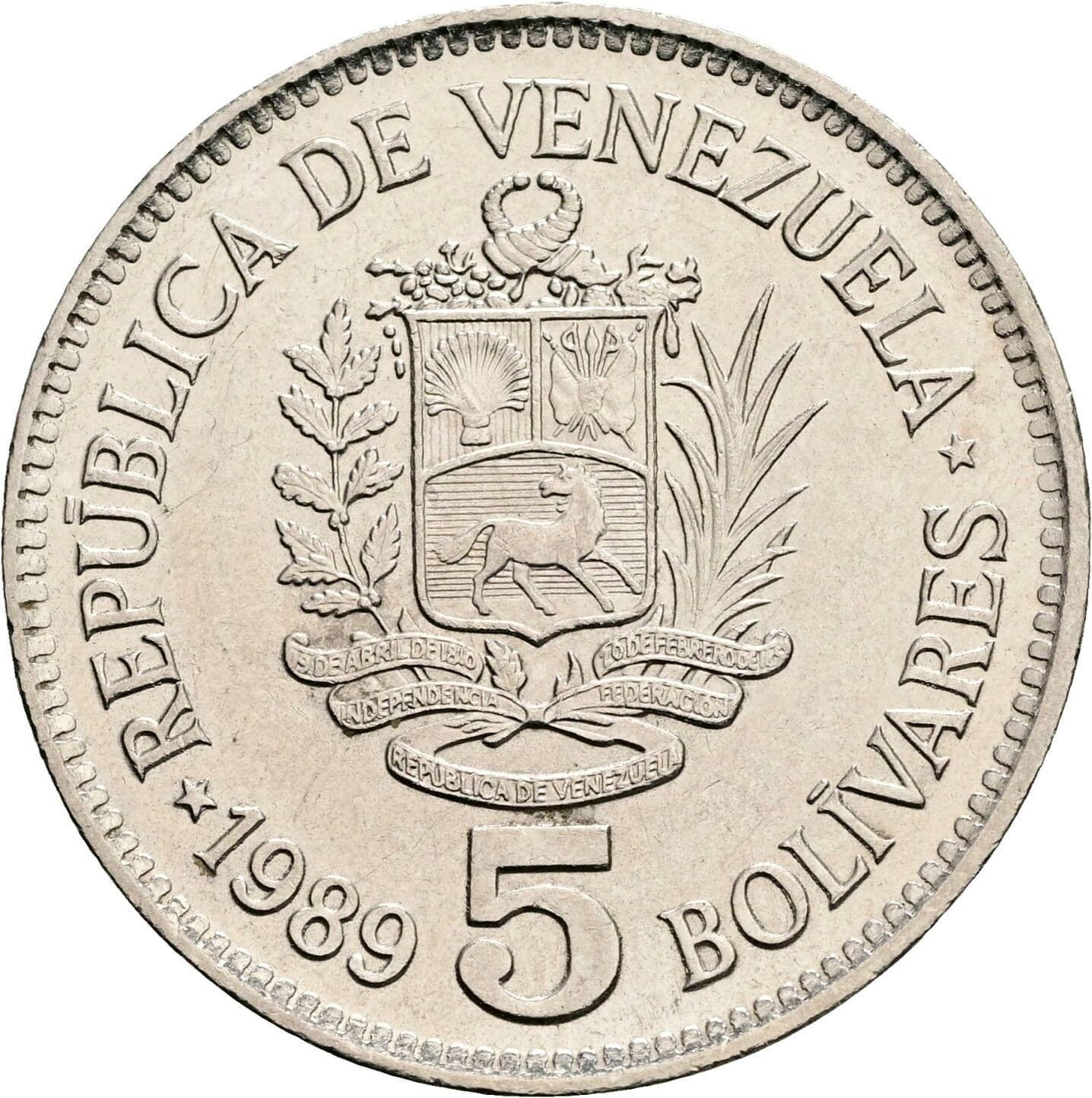 5 Bolivares