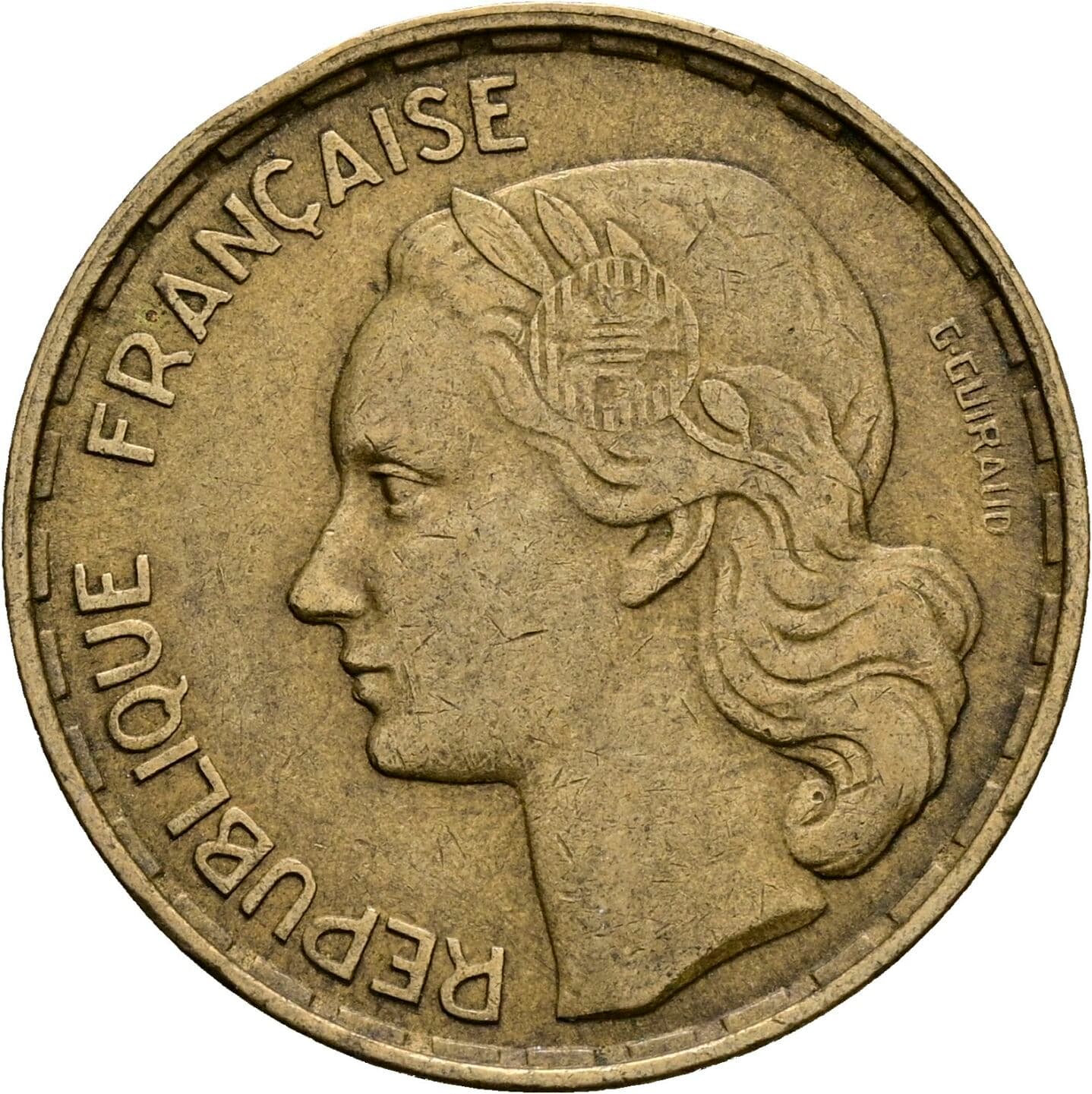 50 Francs 1953 B – Vorderseite