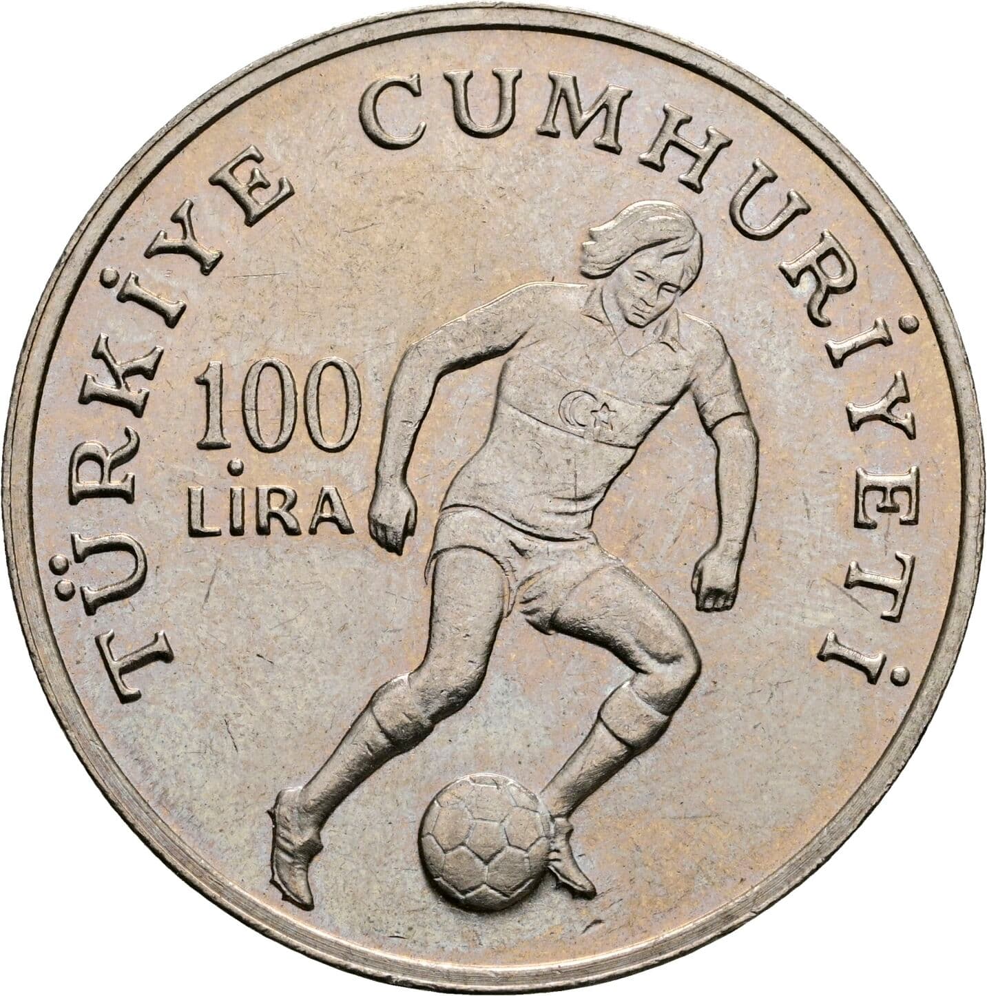 100 Lira 1982 – Rückseite