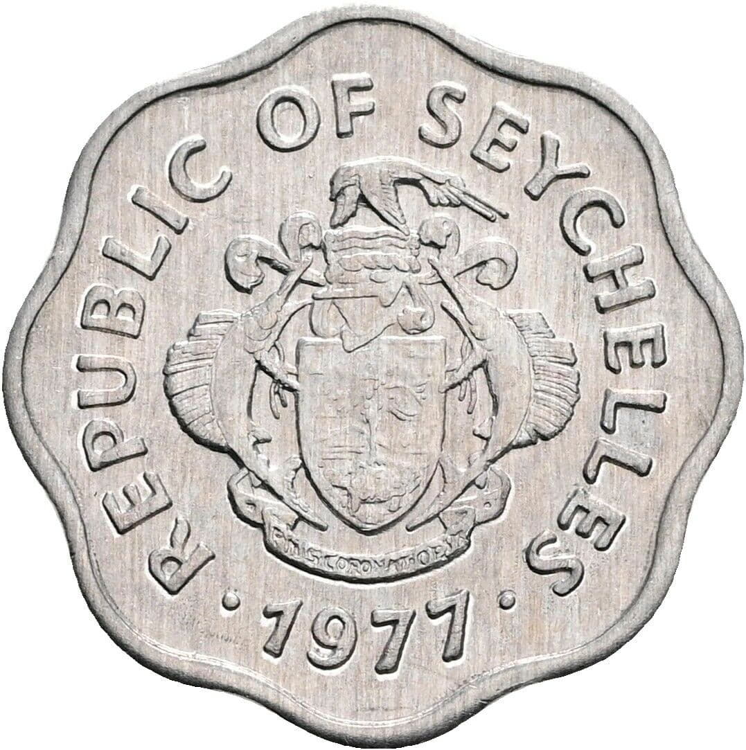 5 Cents 1977 – Rückseite