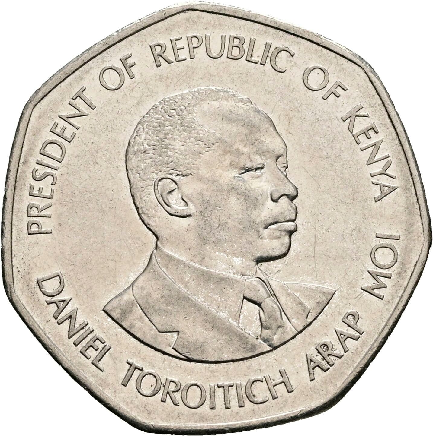 5 Shillings 1994 – Vorderseite