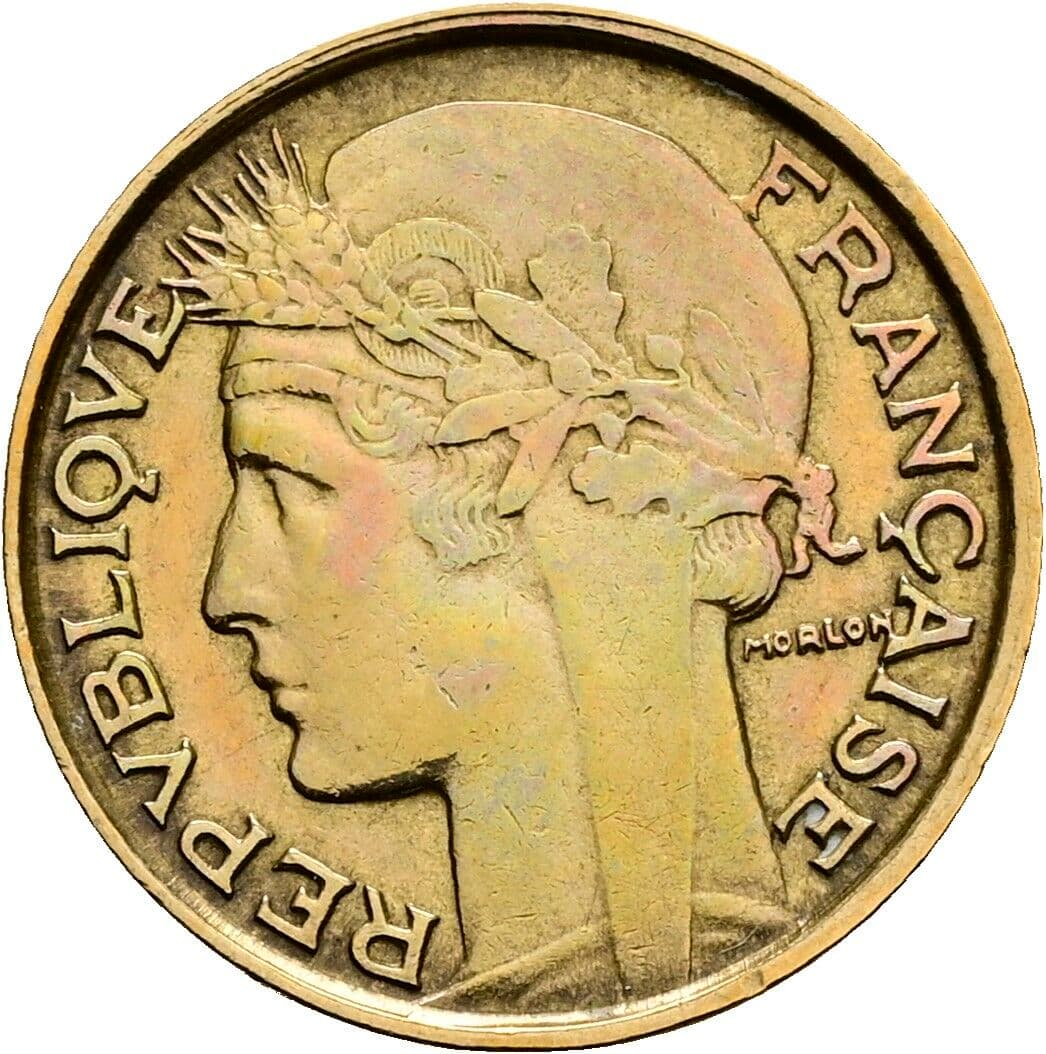 50 Centimes 1931 – Vorderseite