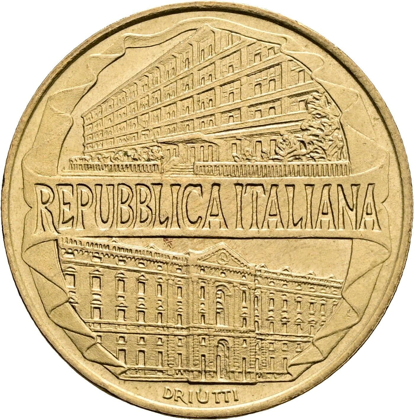 200 Lire 1996 – Vorderseite