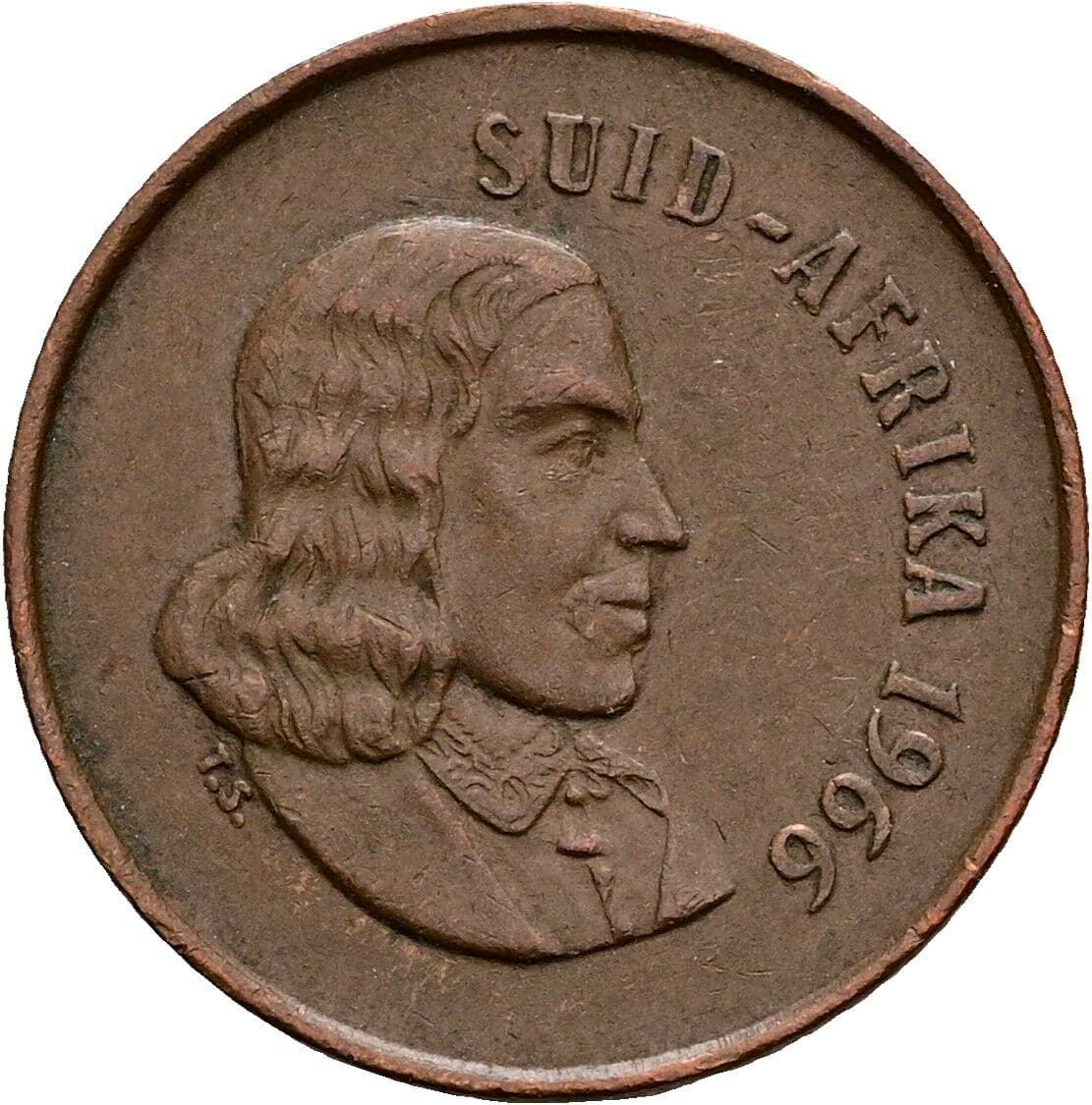 1 Cent 1966 – Vorderseite