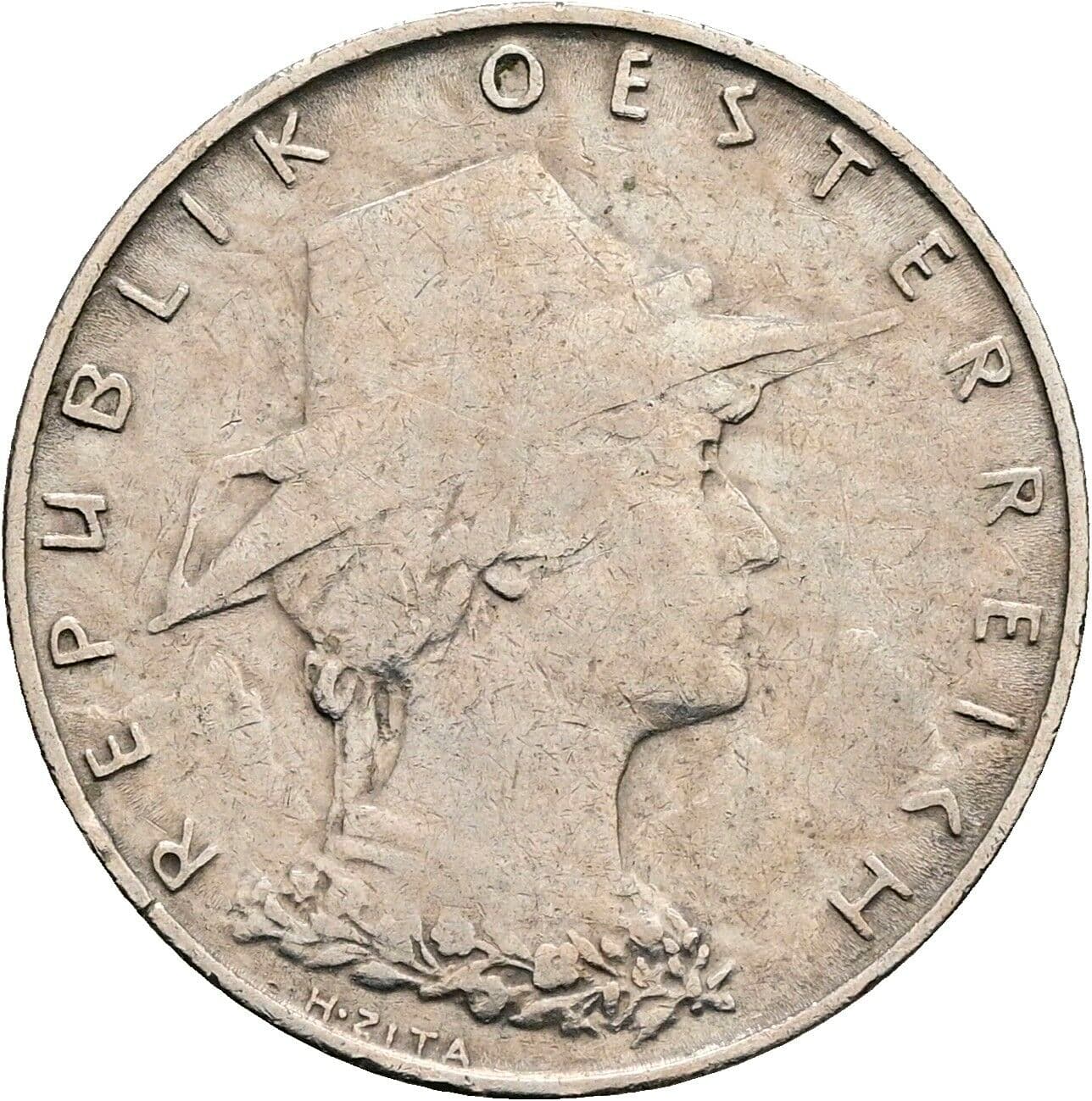10 Groschen 1925 – Rückseite
