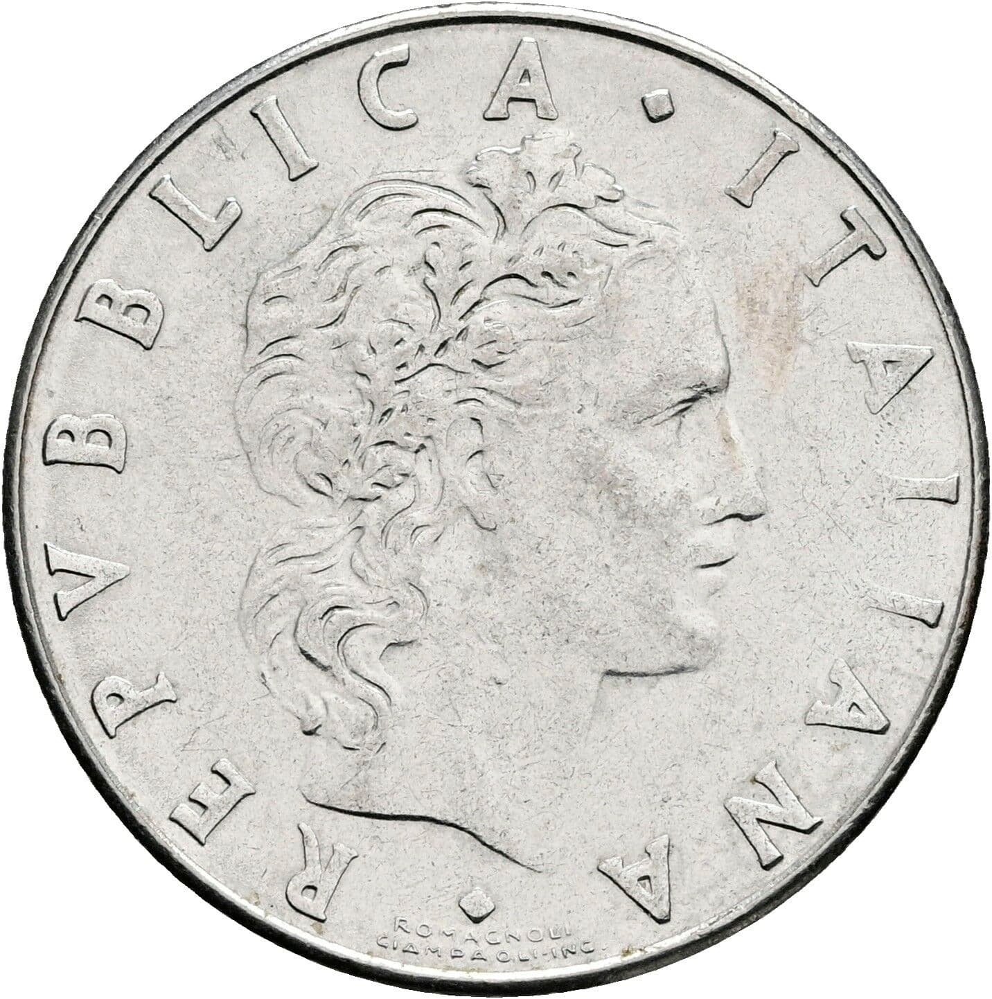 50 Lire 1981 – Vorderseite