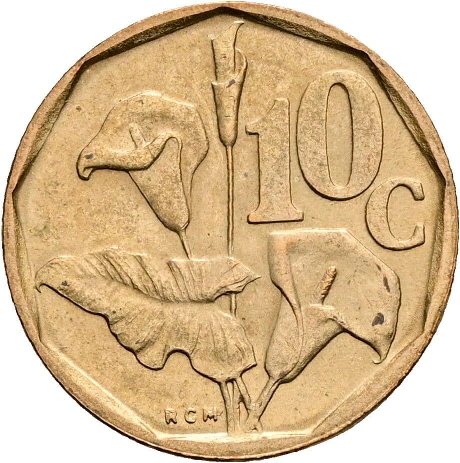 10 Cents 1992 – Vorderseite