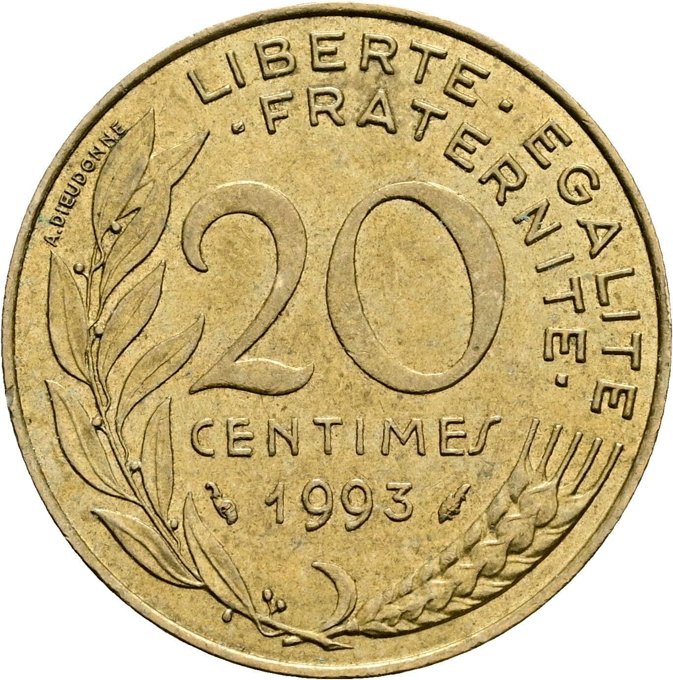 20 Centimes