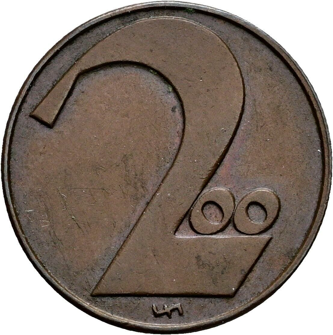 200 Kronen 1924 – Vorderseite