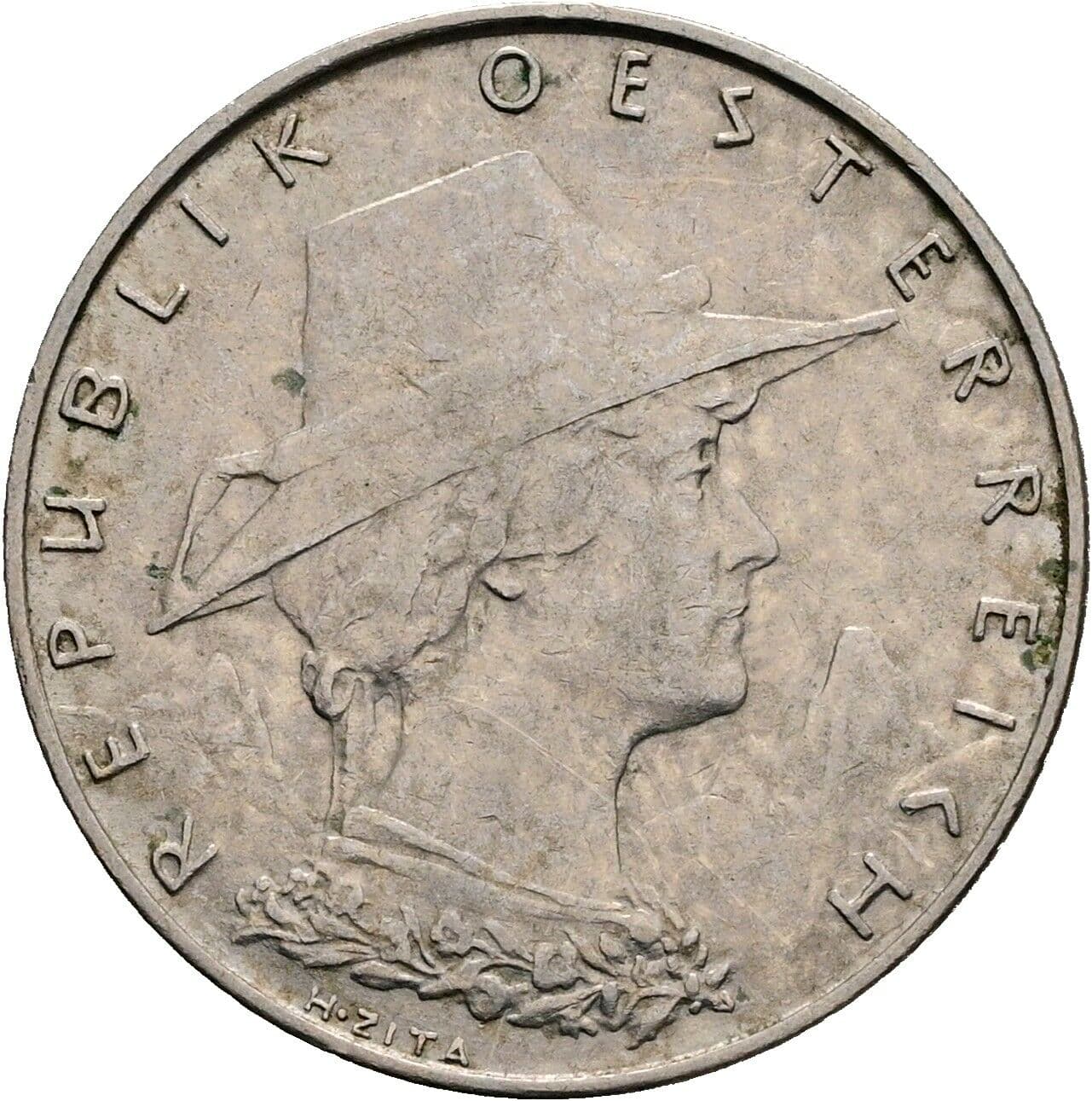 10 Groschen 1925 – Vorderseite