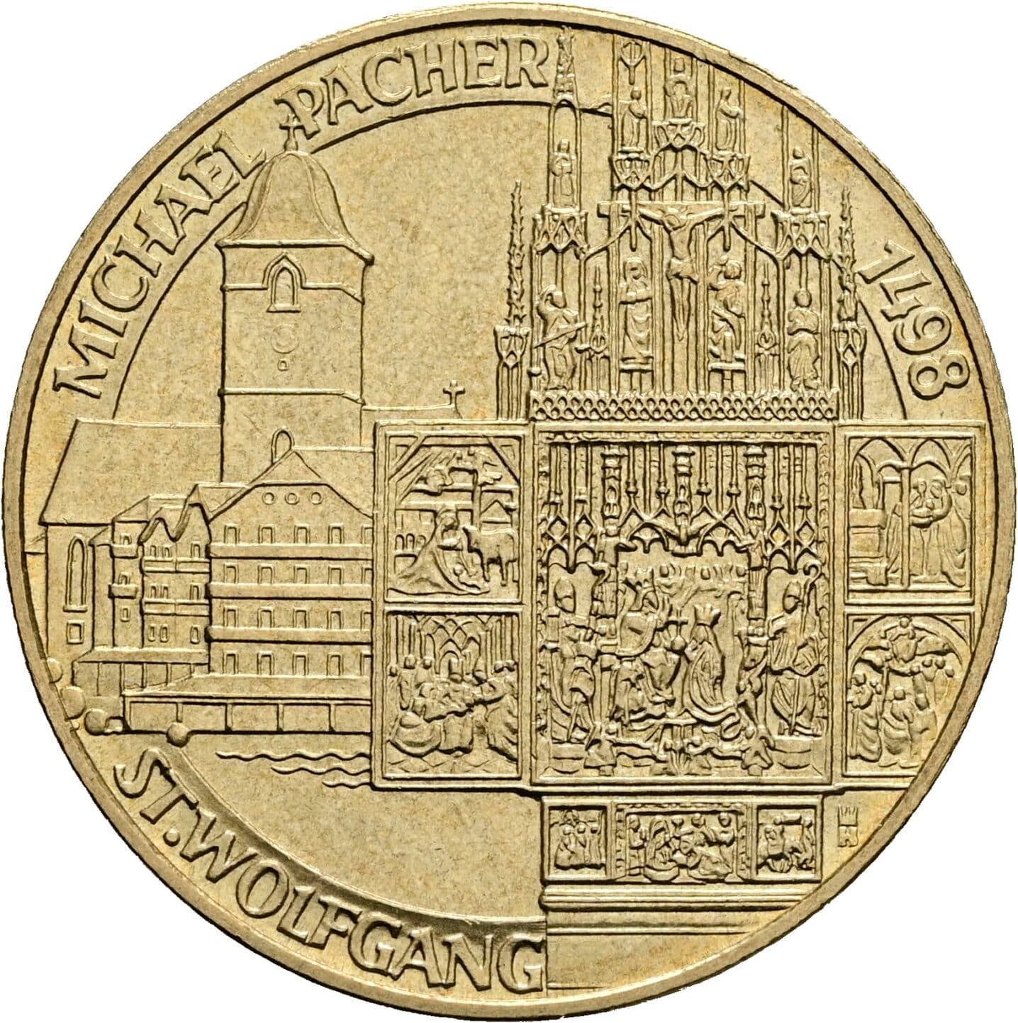 20 Schilling 1998 – Rückseite