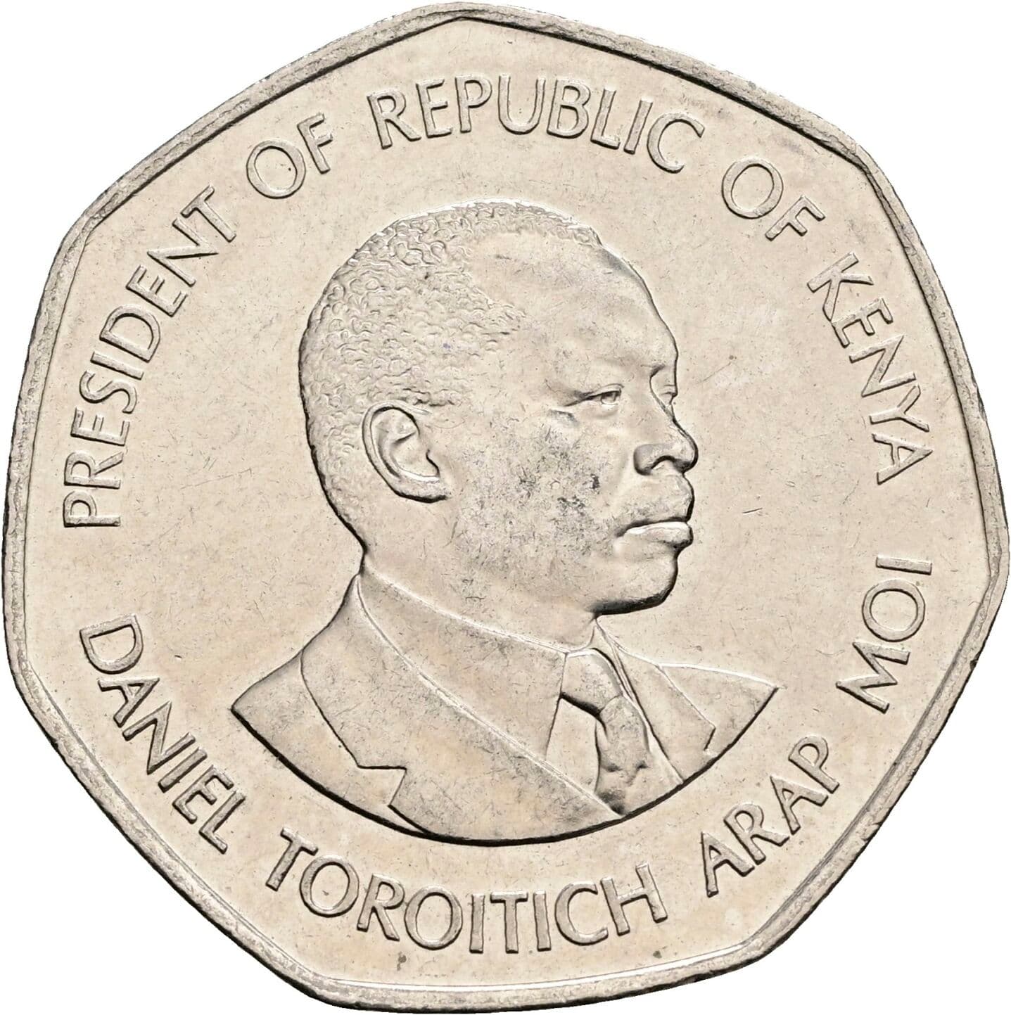 5 Shillings 1994 – Vorderseite