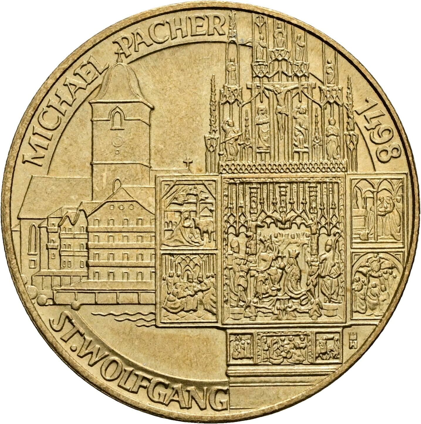 20 Schilling 1998 – Rückseite