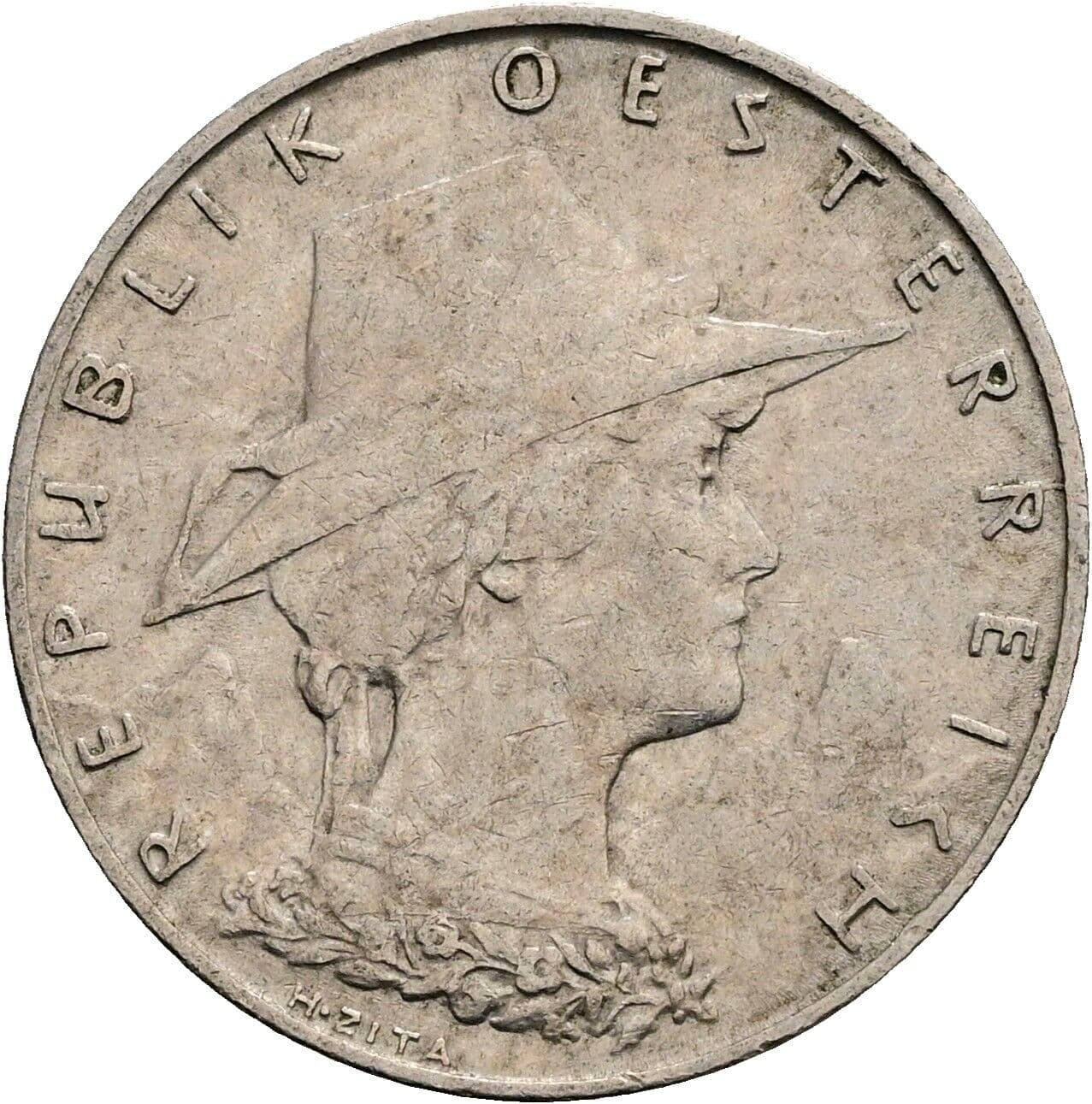 10 Groschen 1925 – Rückseite