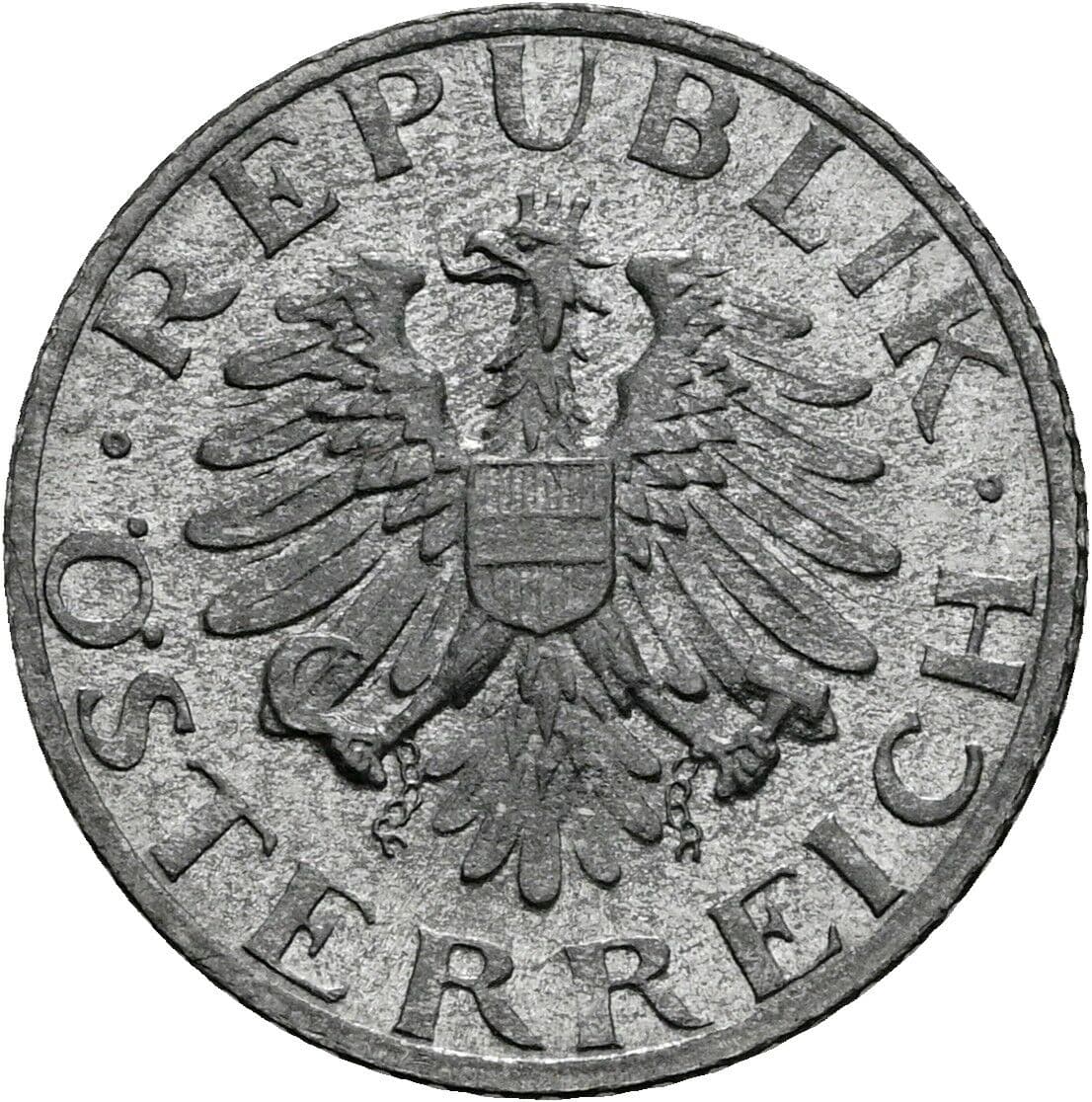 5 Groschen 1970 – Rückseite