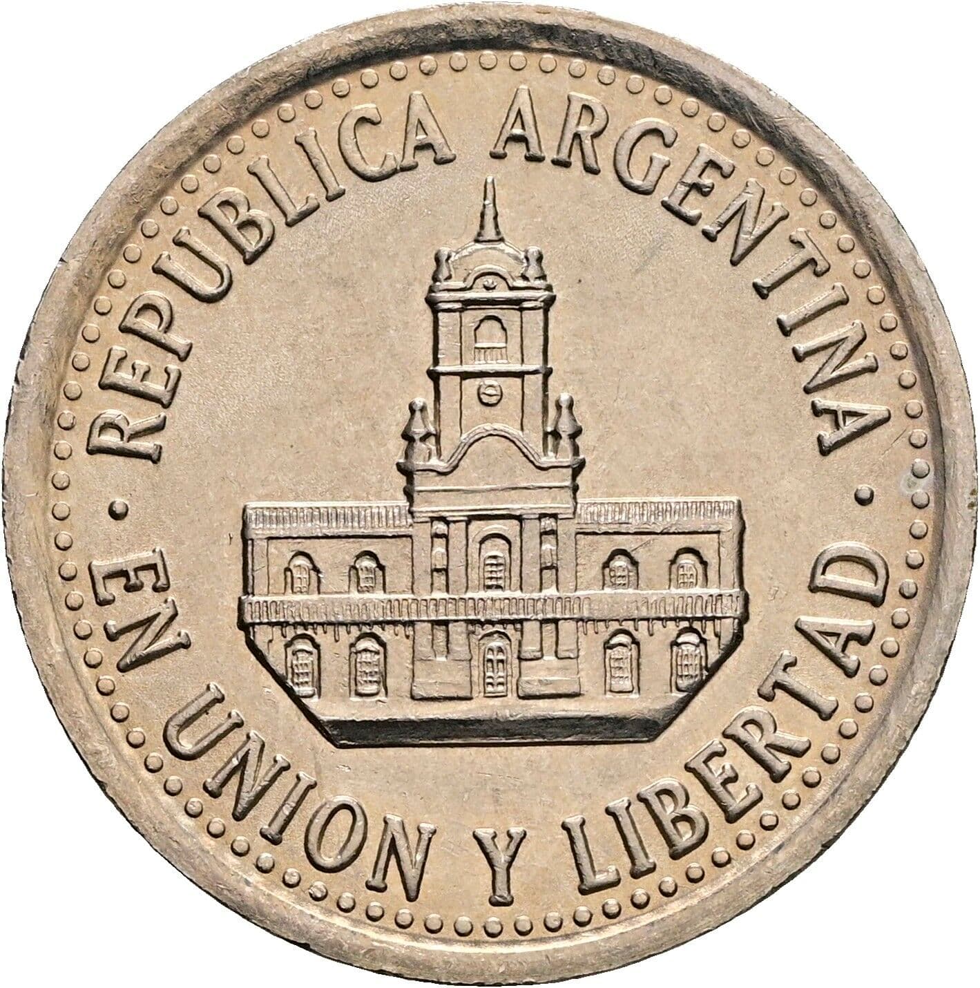 25 Centavos 1994 – Rückseite