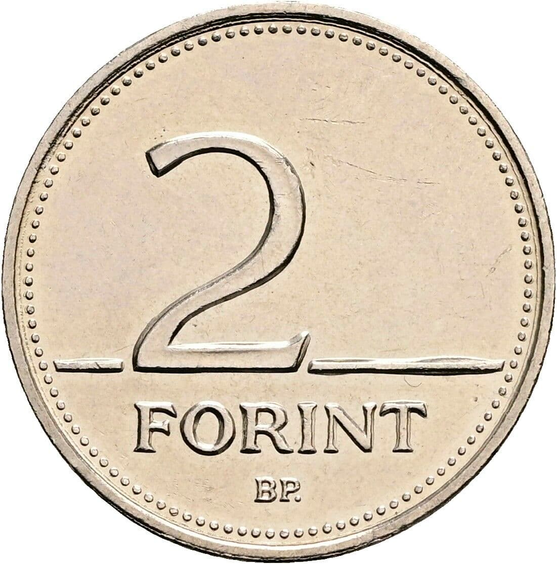 2 Forint 2003 – Vorderseite