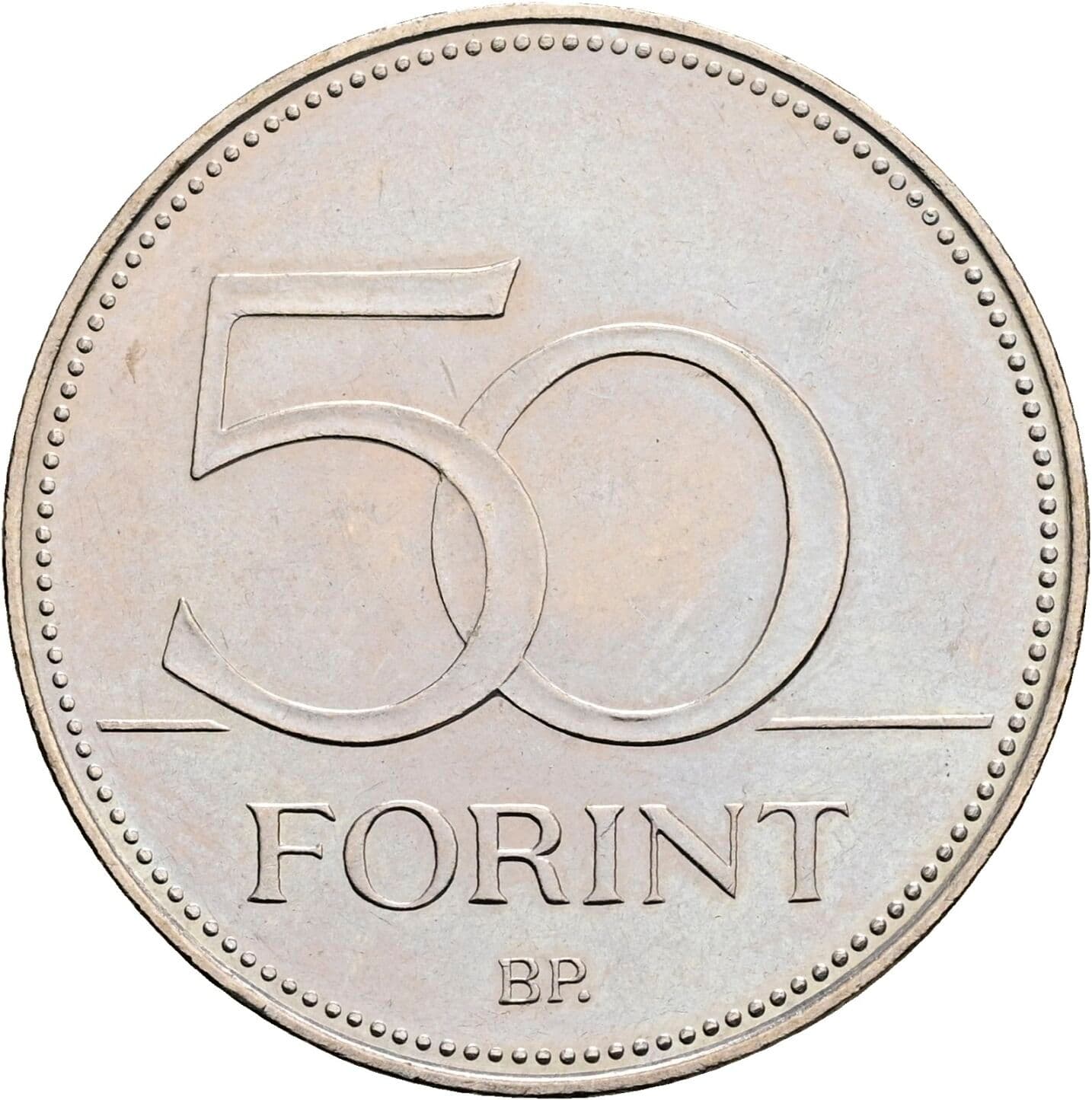 50 Forint 2003 – Rückseite