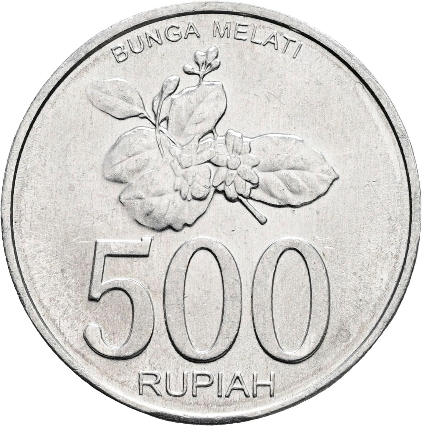 500 Rupiah 2003 – Vorderseite