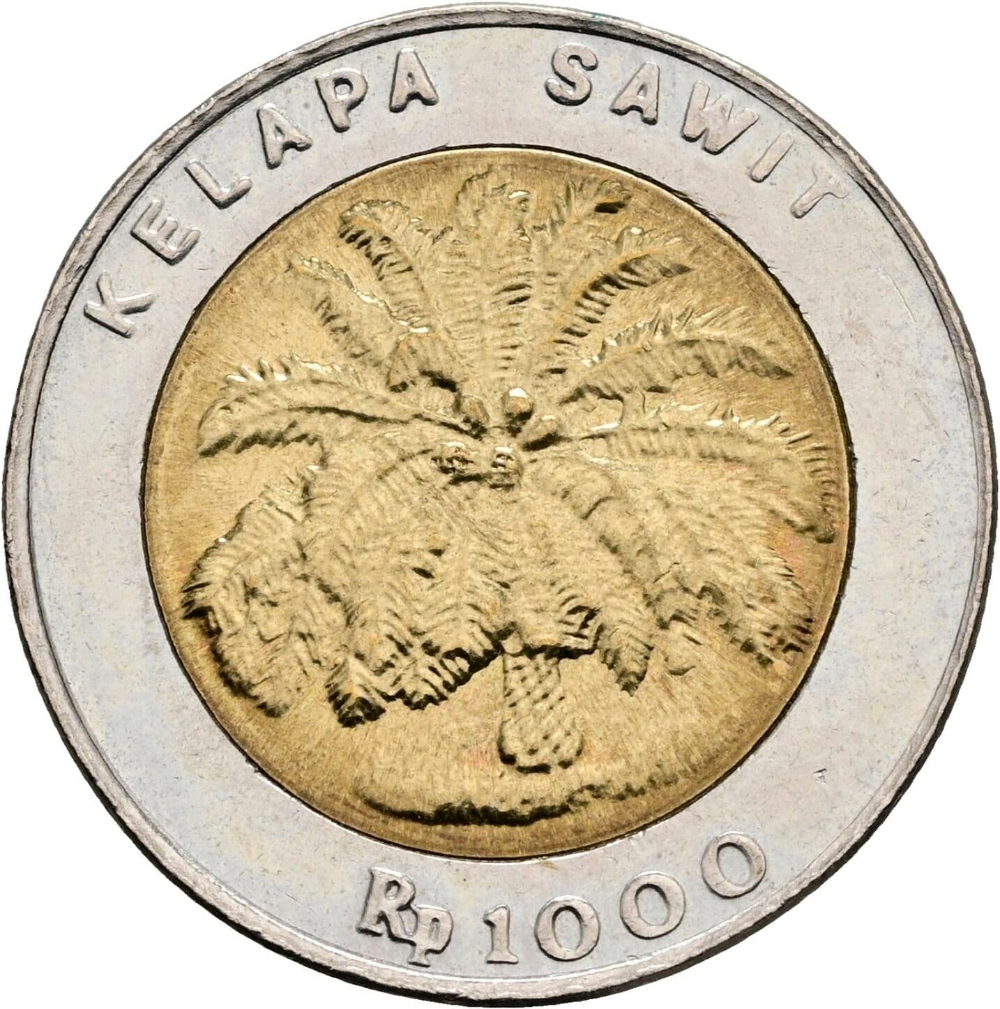 1000 Rupiah 1996 – Vorderseite