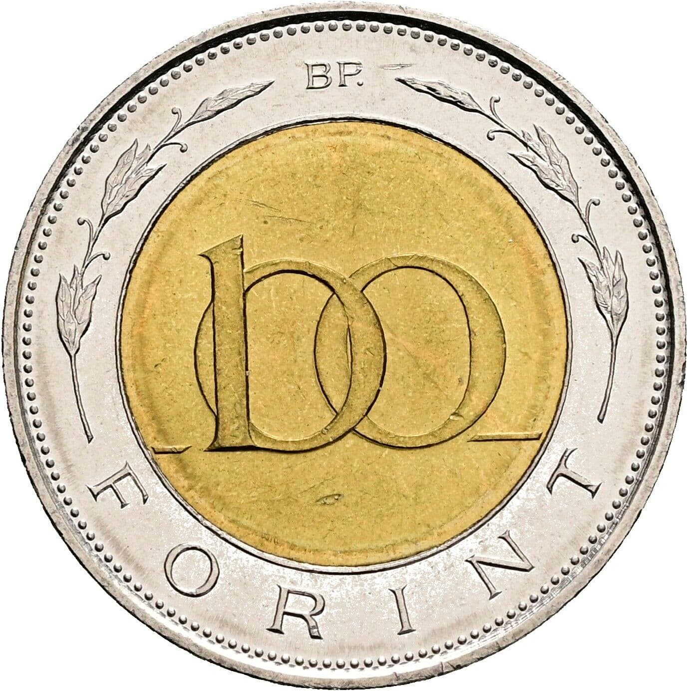 100 Forint 1997 – Vorderseite