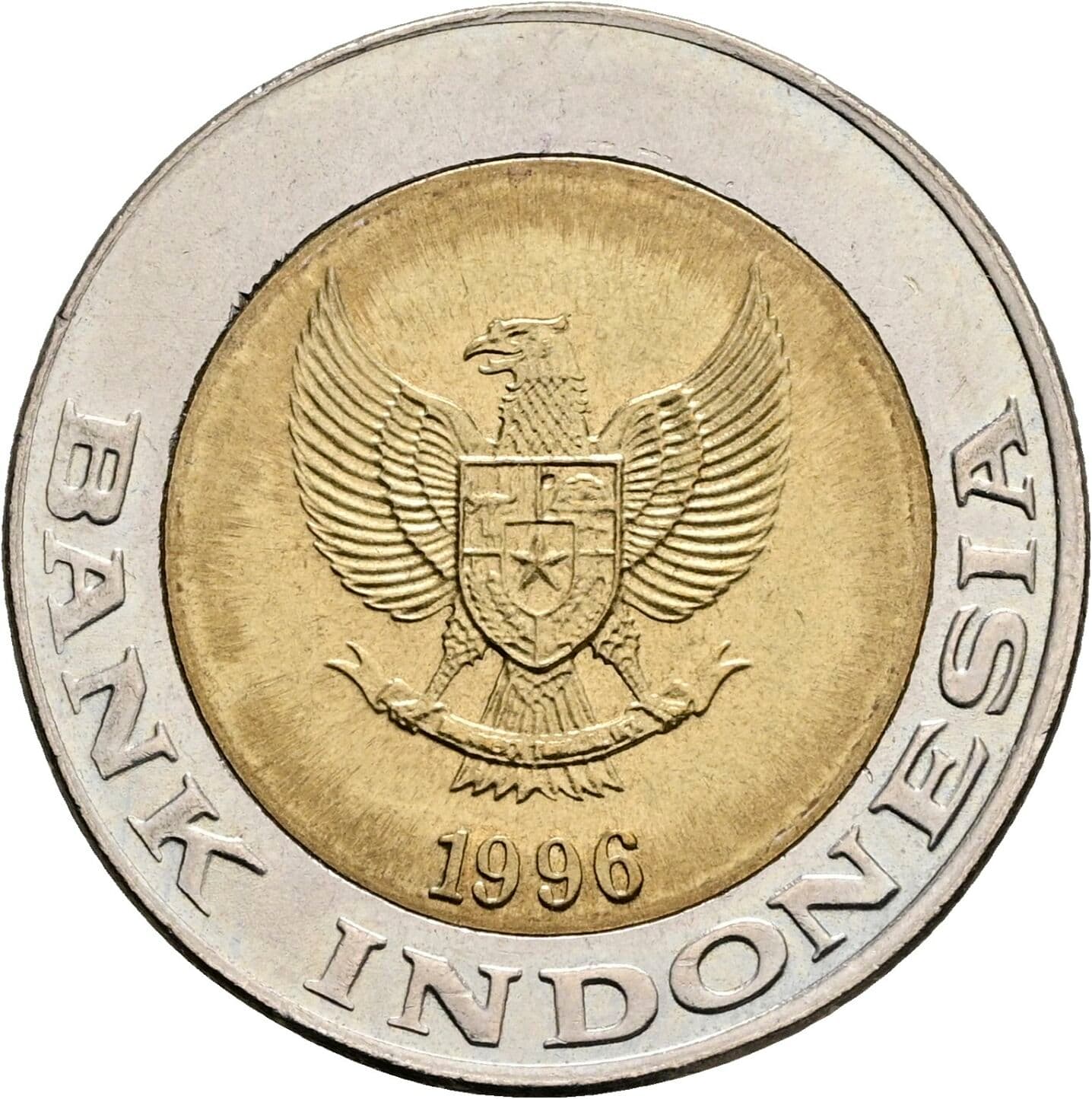 1000 Rupiah 1996 – Rückseite